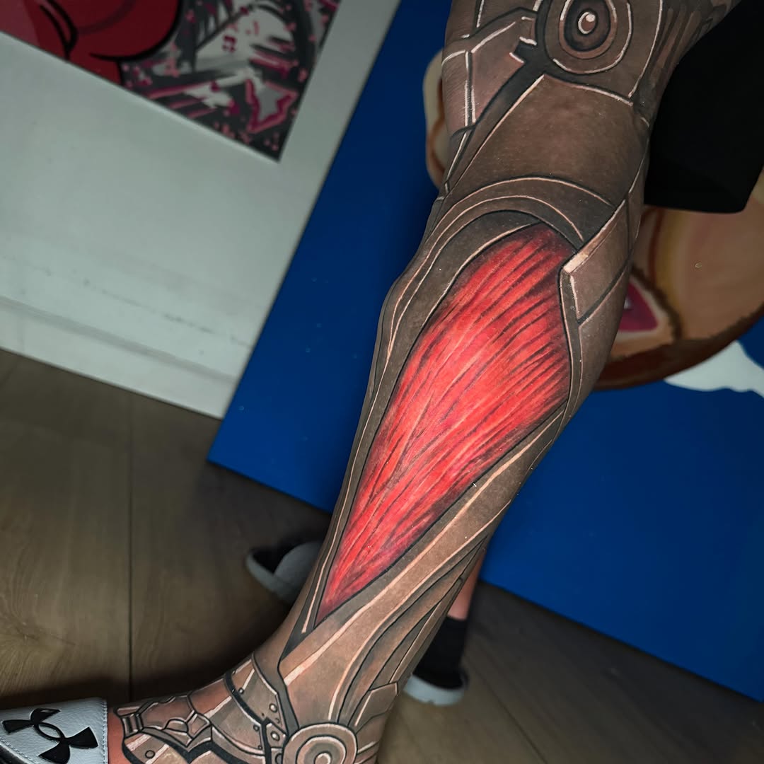 Tattoo by @spin_ink โ realism, black_and_grey