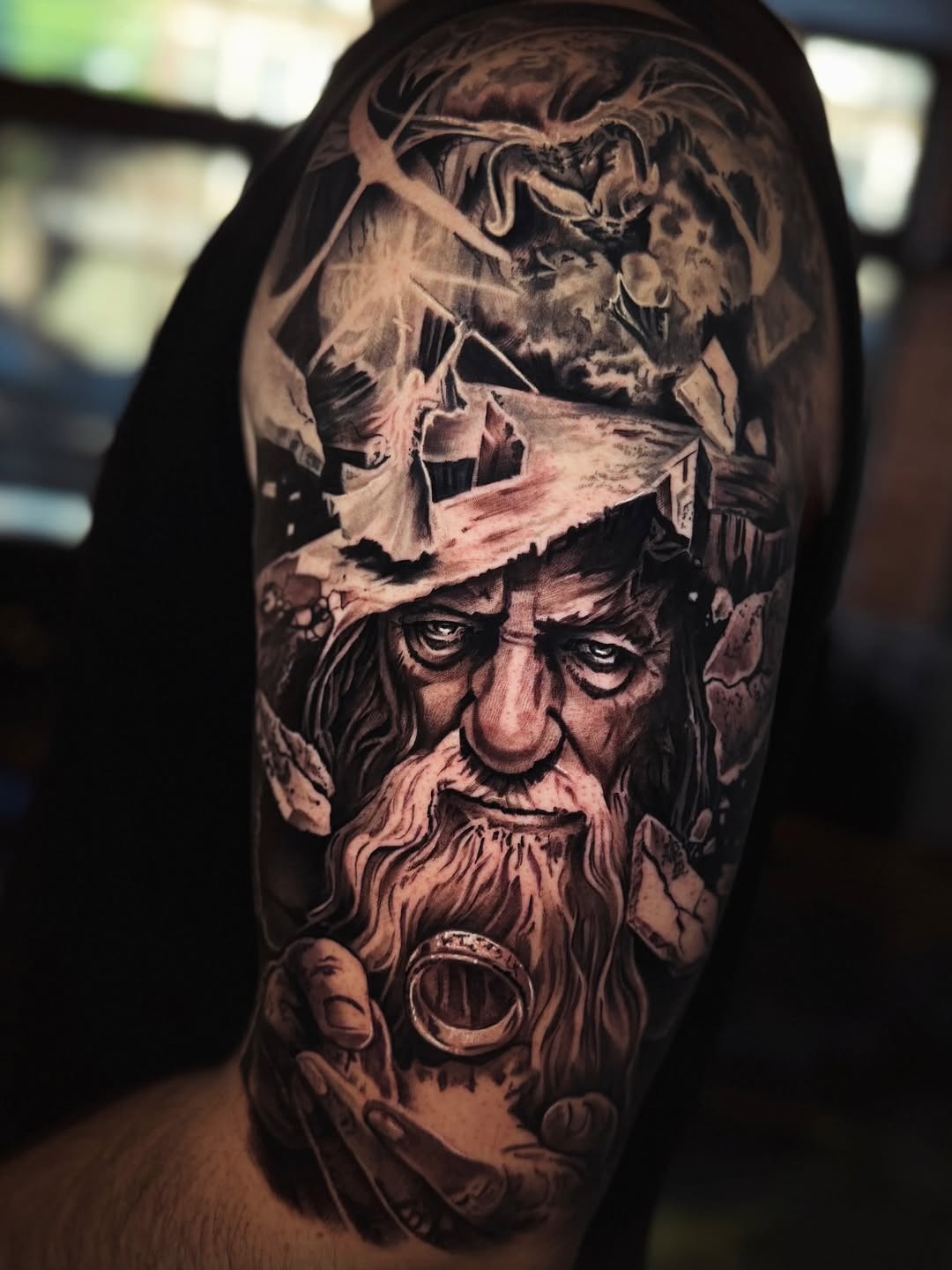 Tattoo work at Middle Tennessee Tattoo Expo 2026