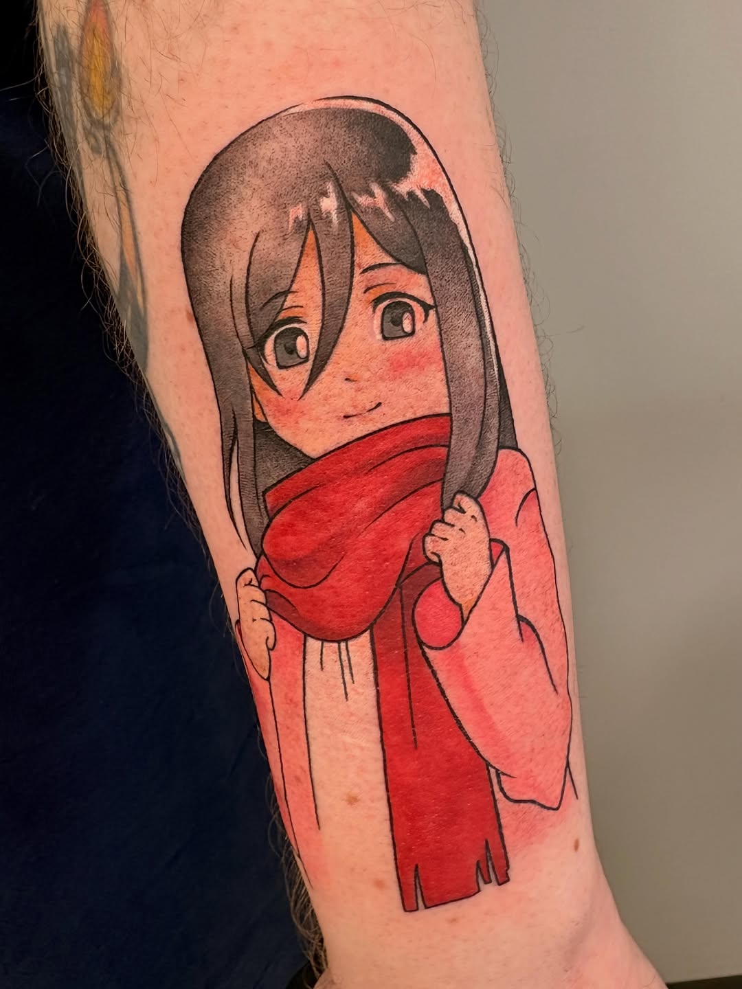 Tattoo by @shrimpfran โ anime