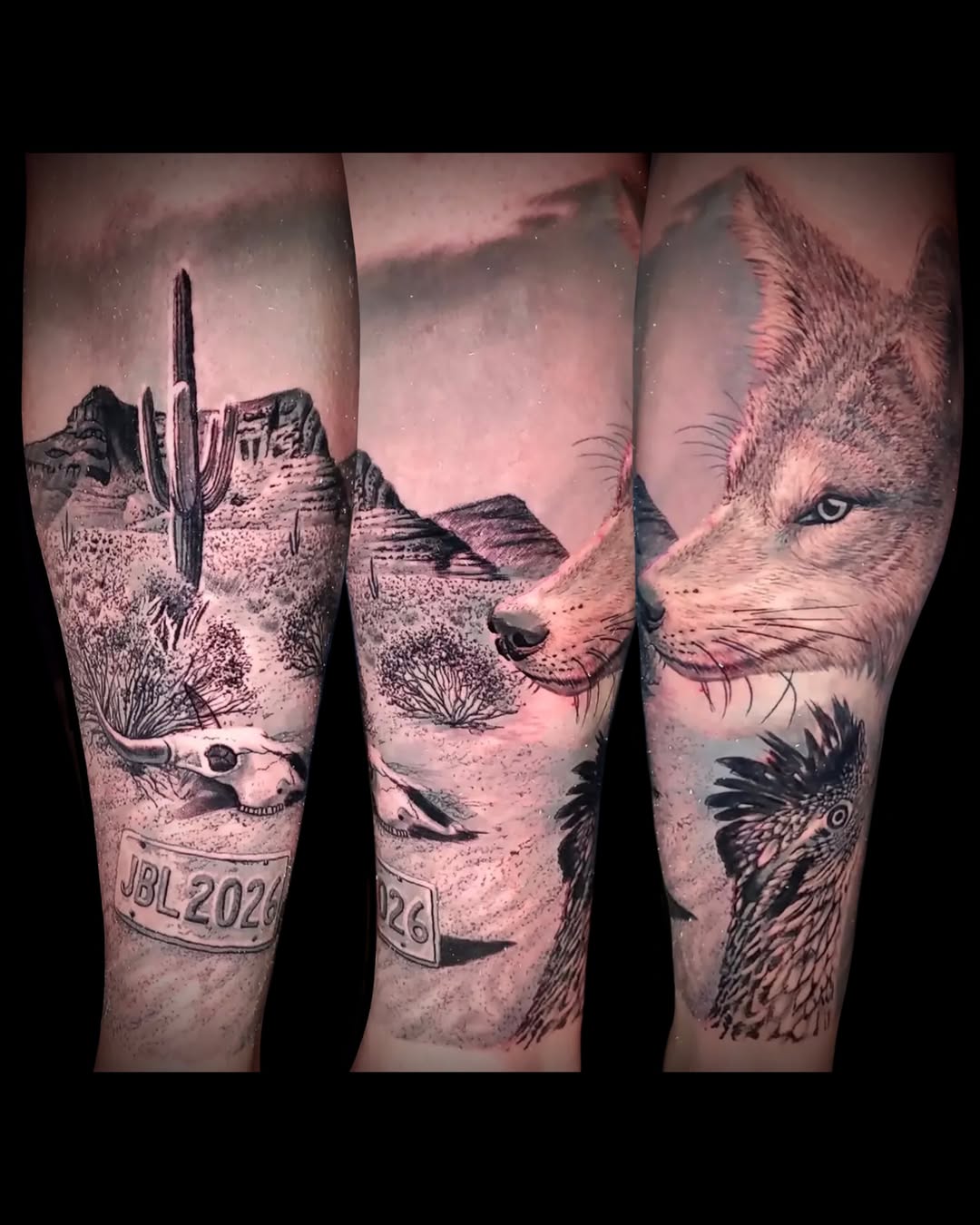 Tattoo work at Seattle Tattoo Expo 2026