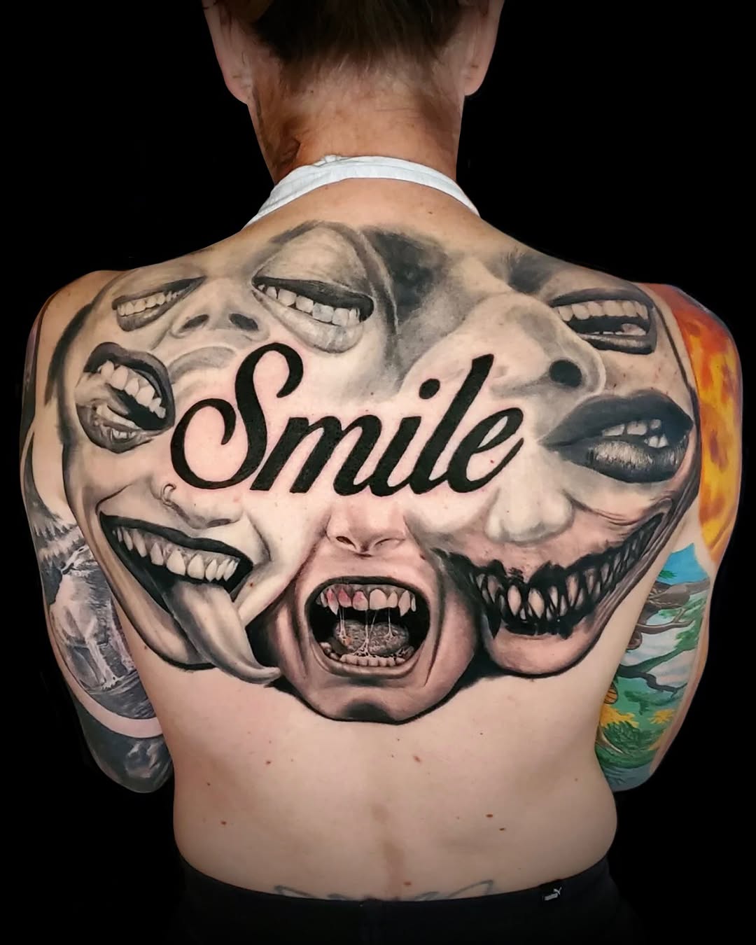 Tattoo work at Seattle Tattoo Expo 2026