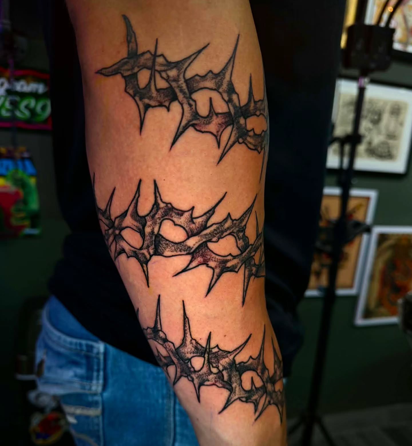 Tattoo by @olivergraves9 — black_and_grey