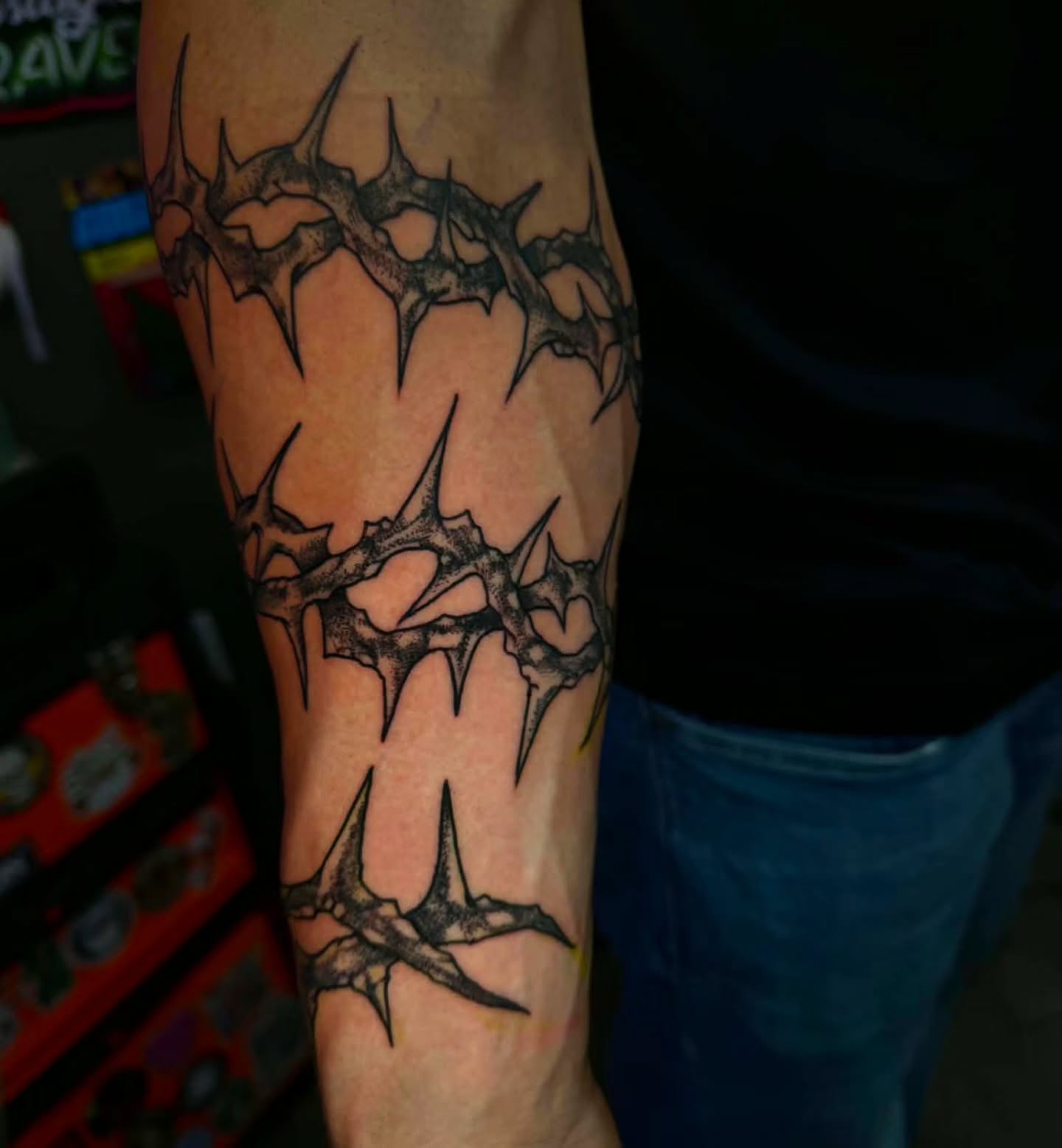 Tattoo by @olivergraves9 — black_and_grey