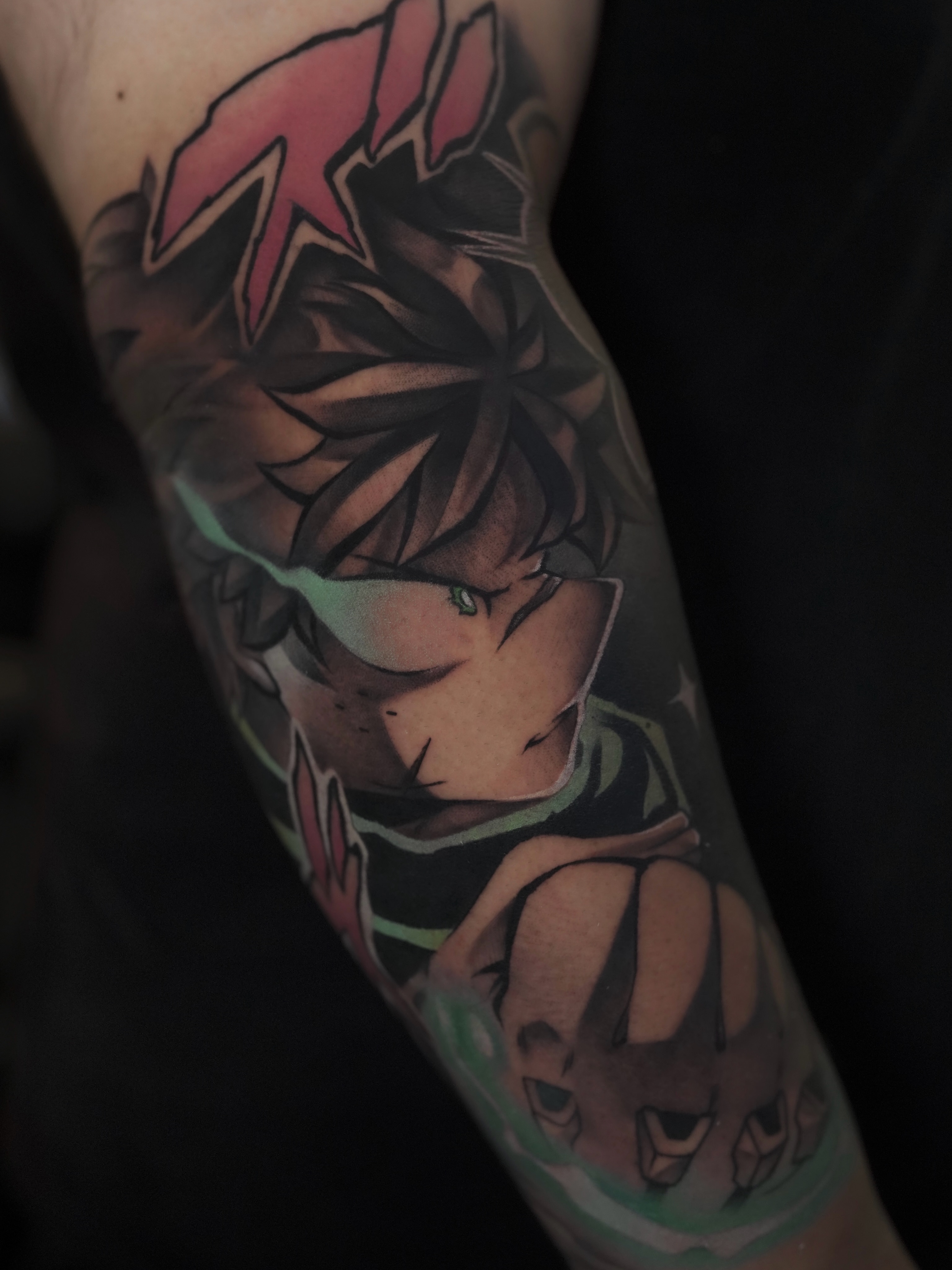 Tattoo by @hideaki.ink — anime