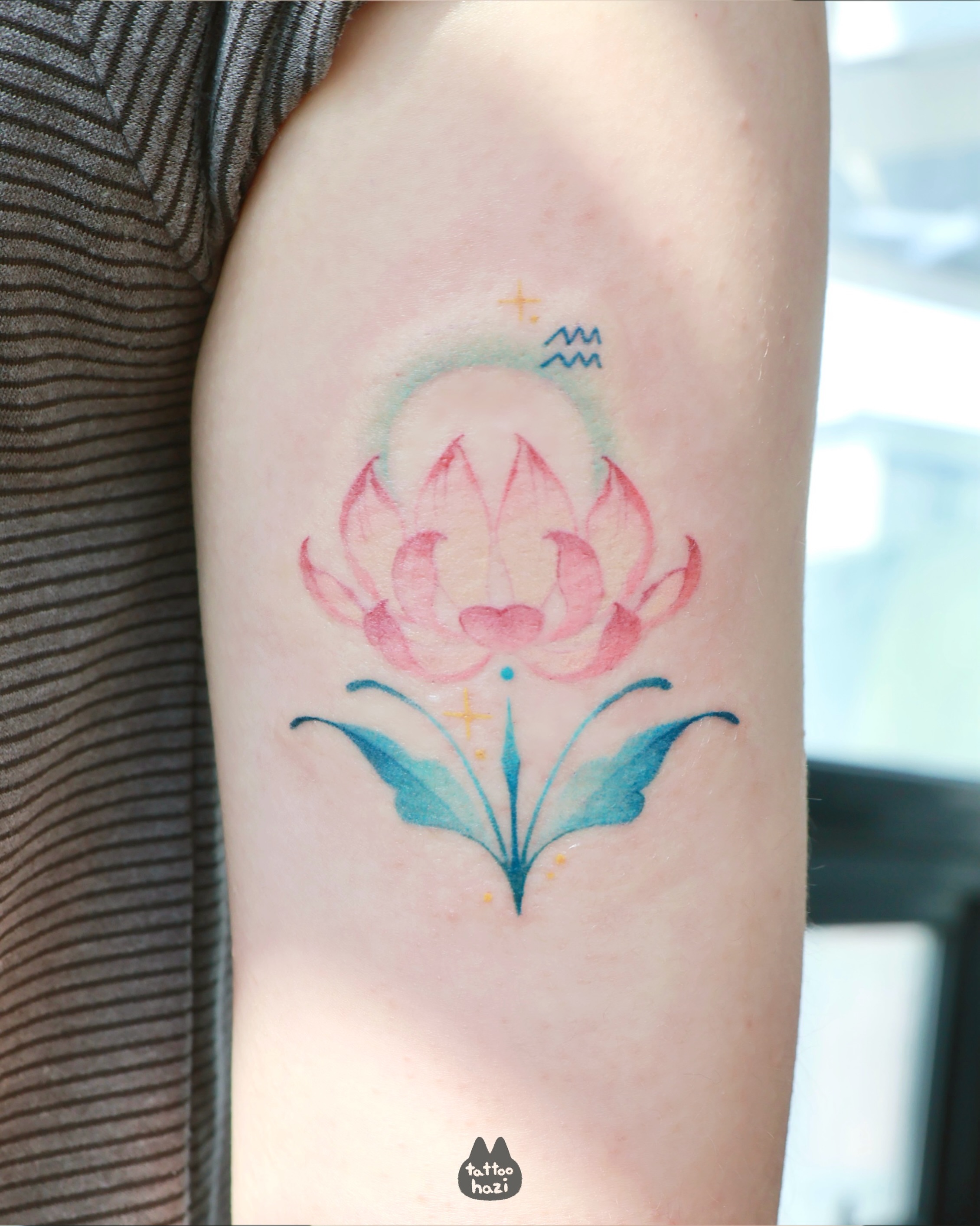 Tattoo by @tattoo_hazi — watercolor