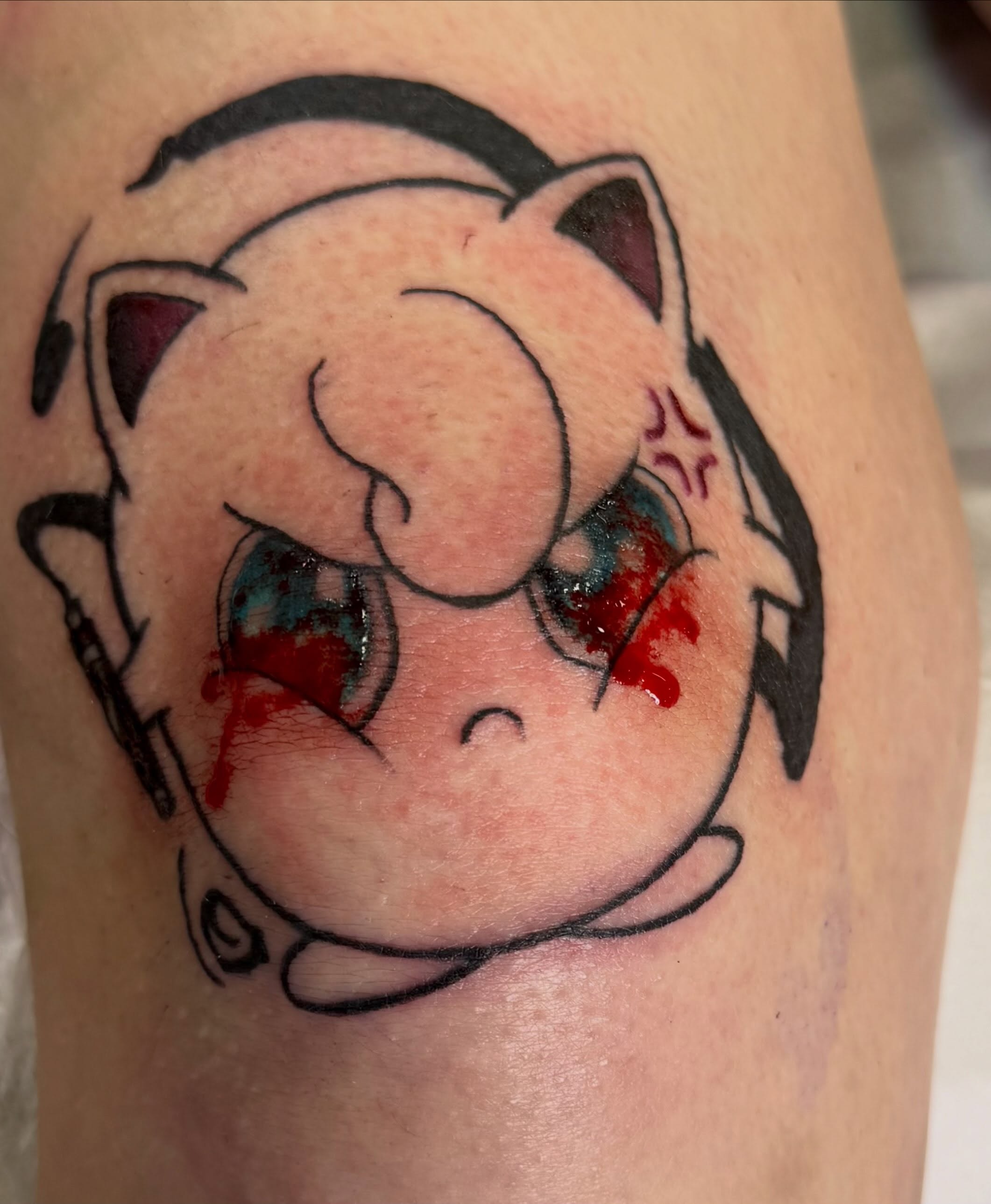Tattoo by @tenderhearttattoo — anime