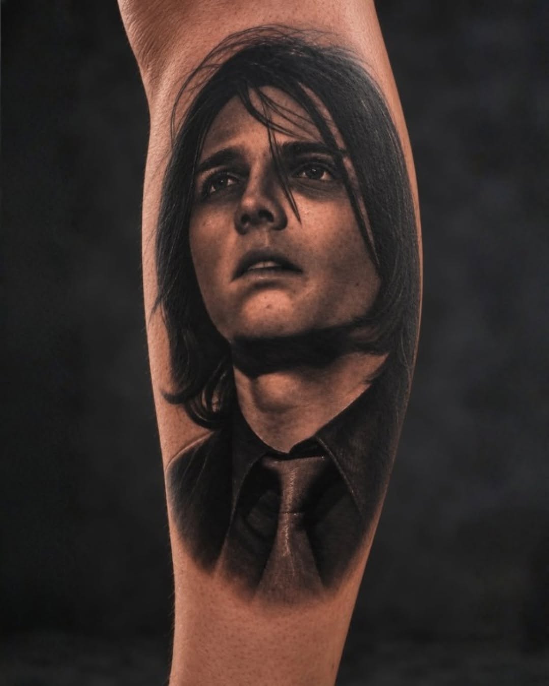 Tattoo by @gusbyrdtat2 — realism, black_and_grey