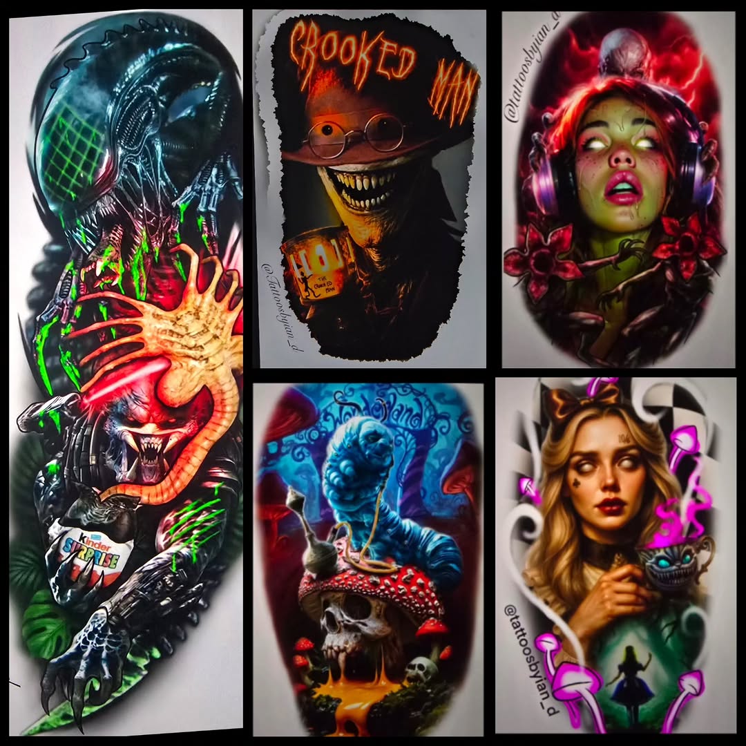 Tattoo work at Nomad Legacy Tattoo Expo 2026