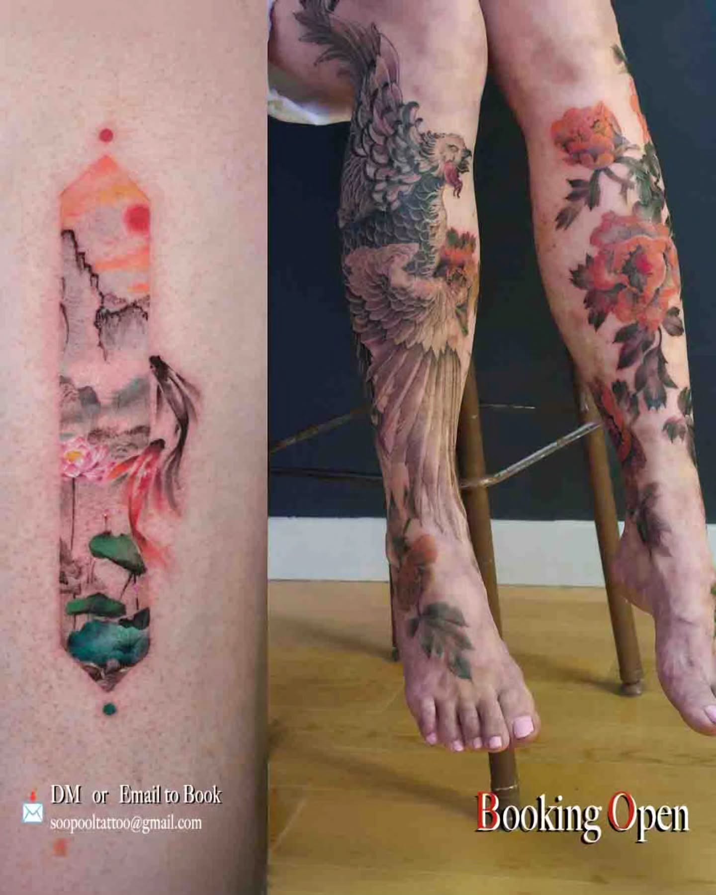 Tattoo by @soopool_tattoo — watercolor