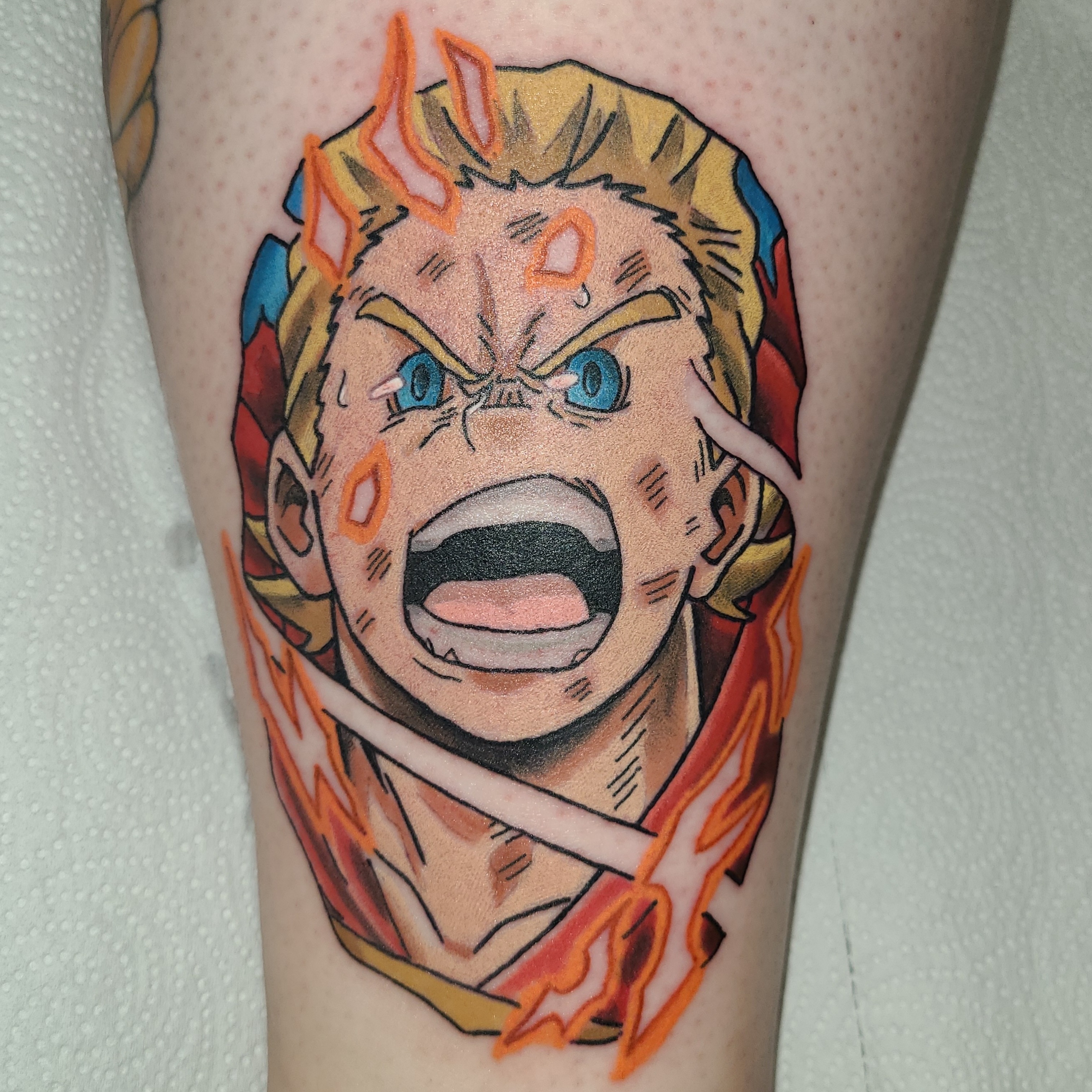 Tattoo by @antispawntattoos — anime