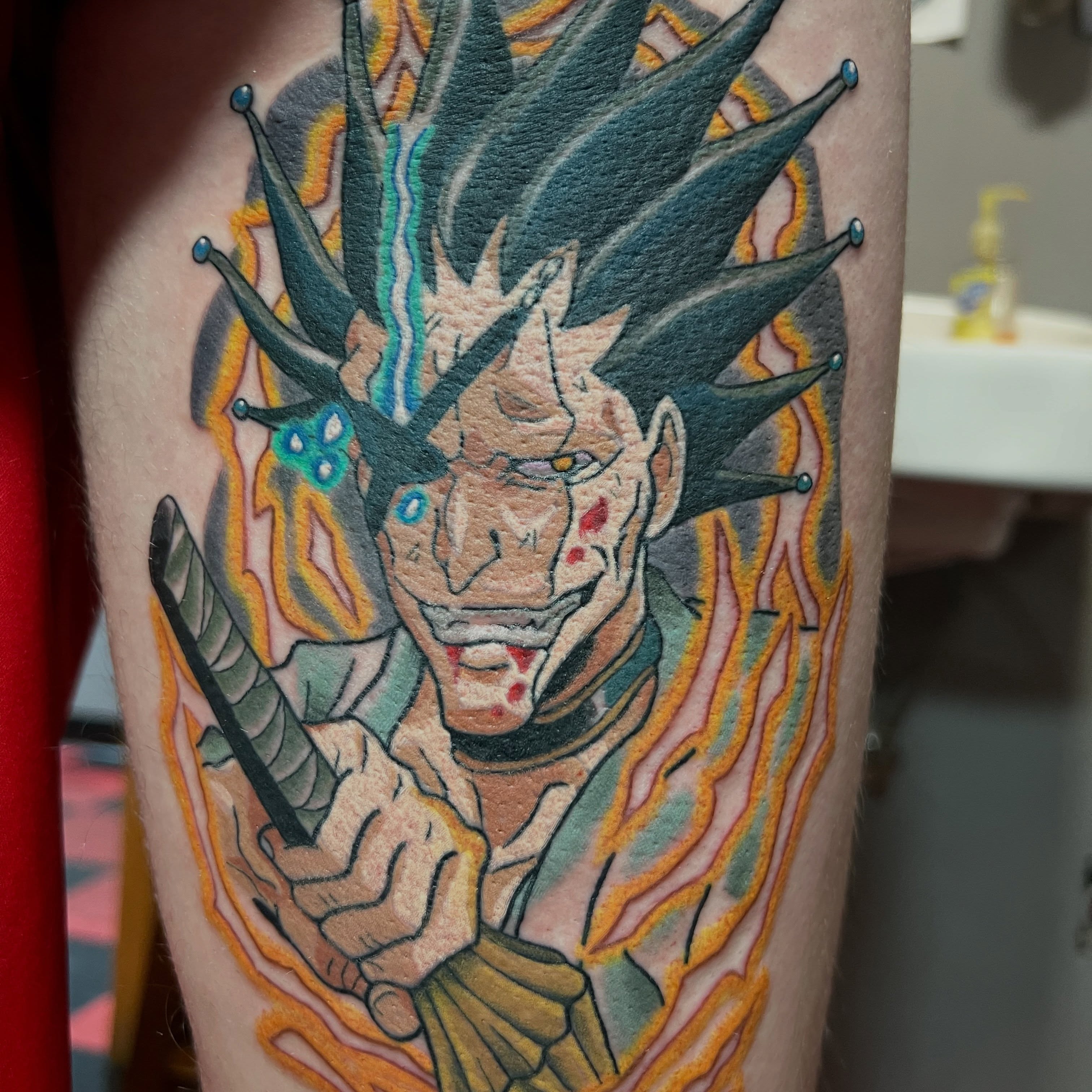 Tattoo by @antispawntattoos — anime