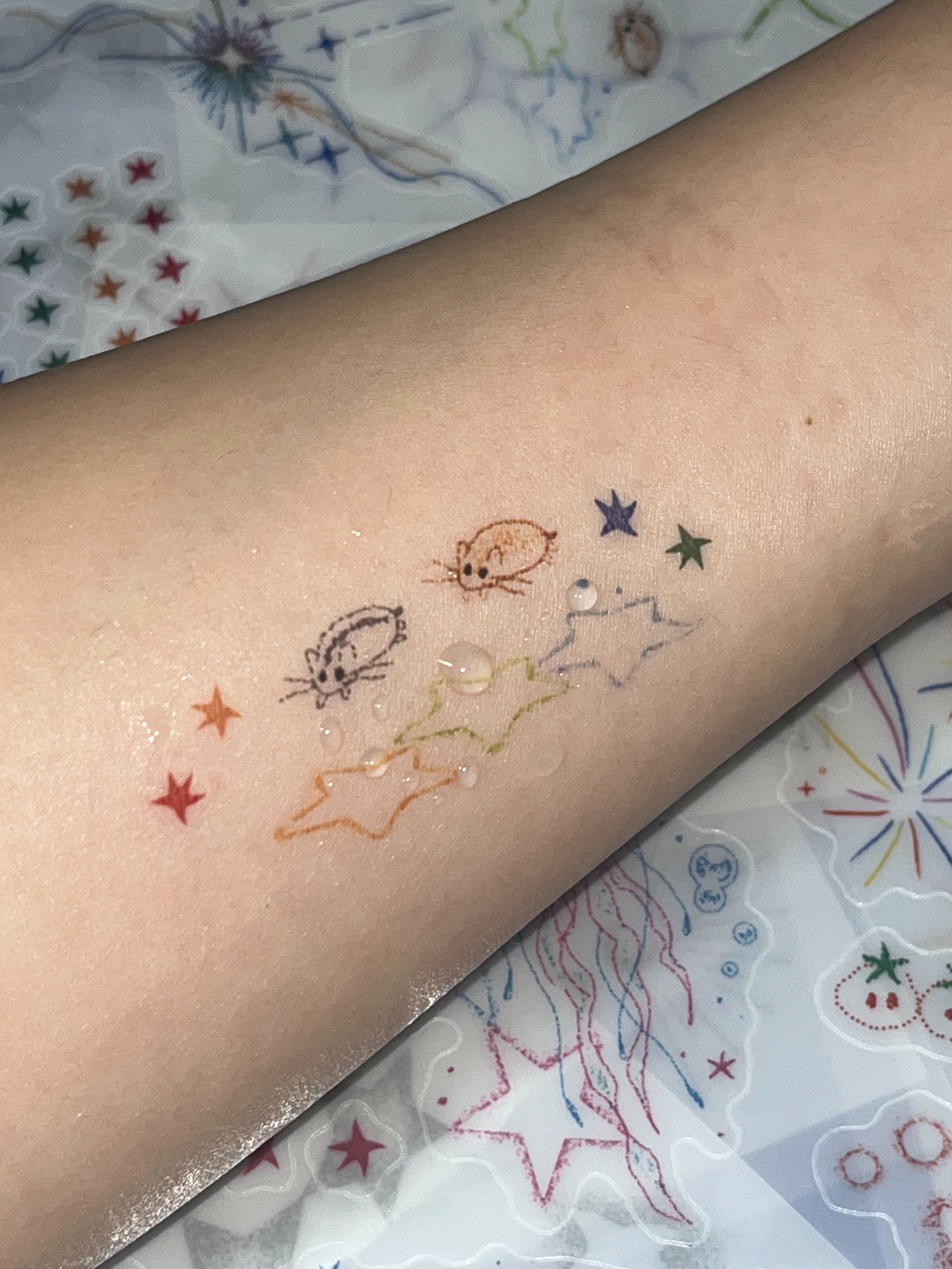 Tattoo by @bokchi_poke — dotwork
