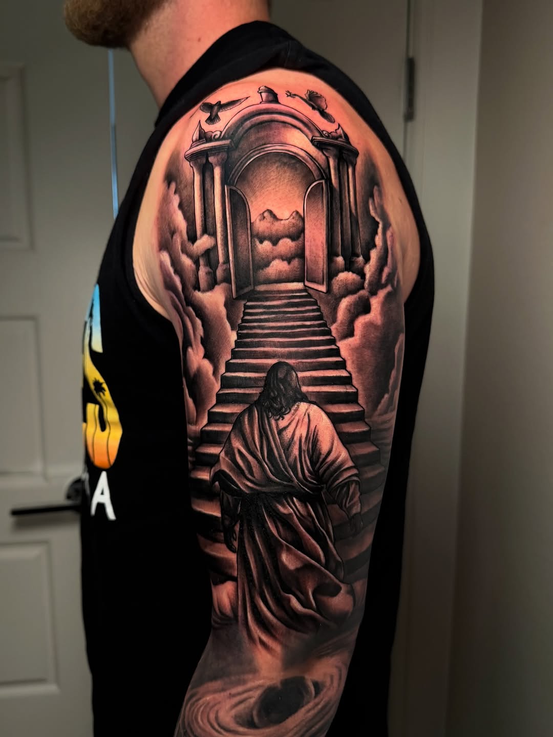Tattoo by @thejoshacosta — realism, black_and_grey