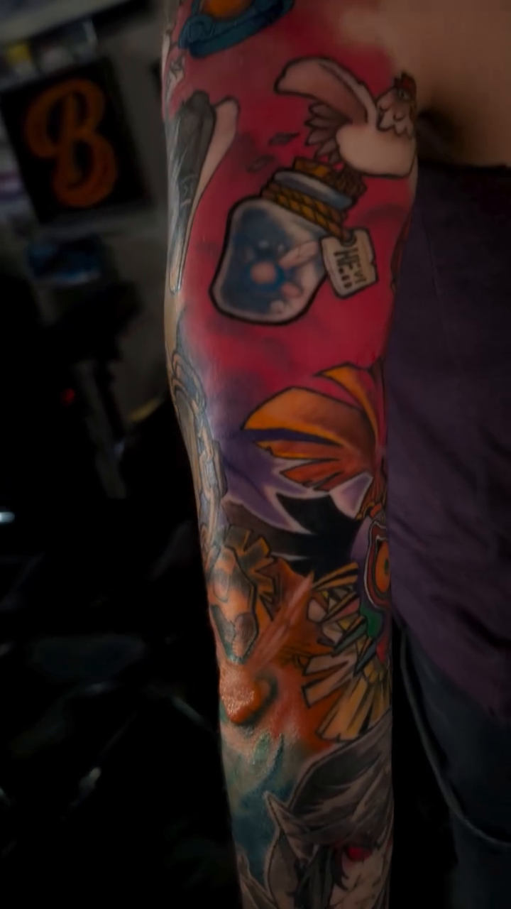 Tattoo by @lyndonkorcala — anime, neo_traditional
