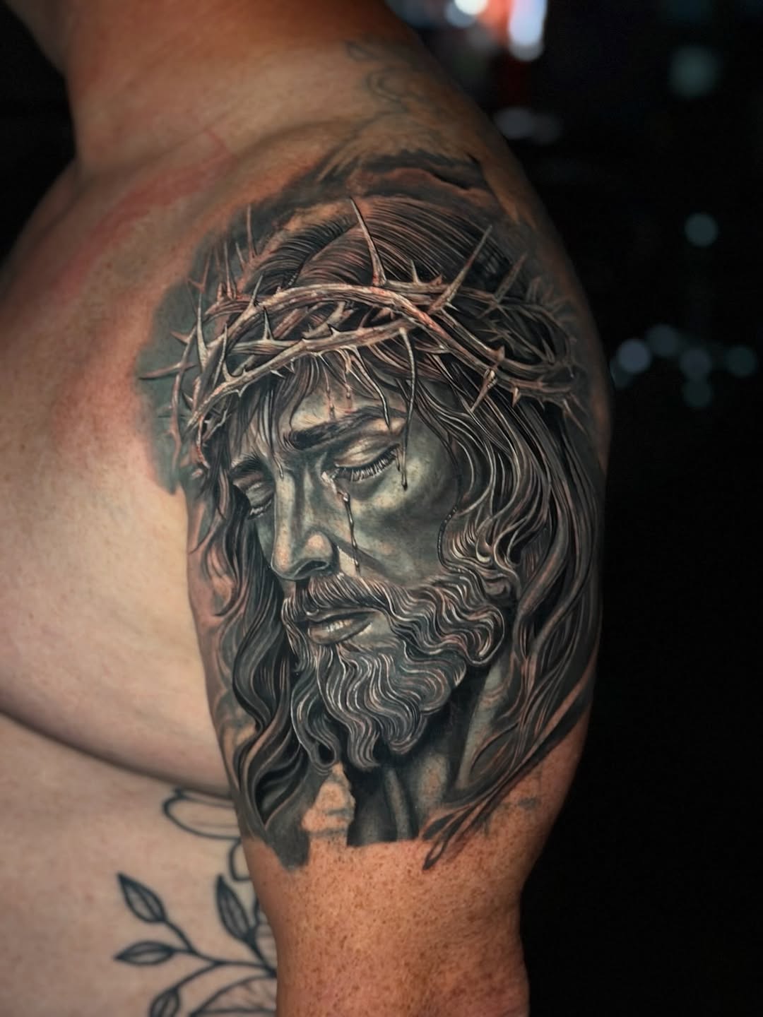 Tattoo by @inkmejohnny — realism, black_and_grey