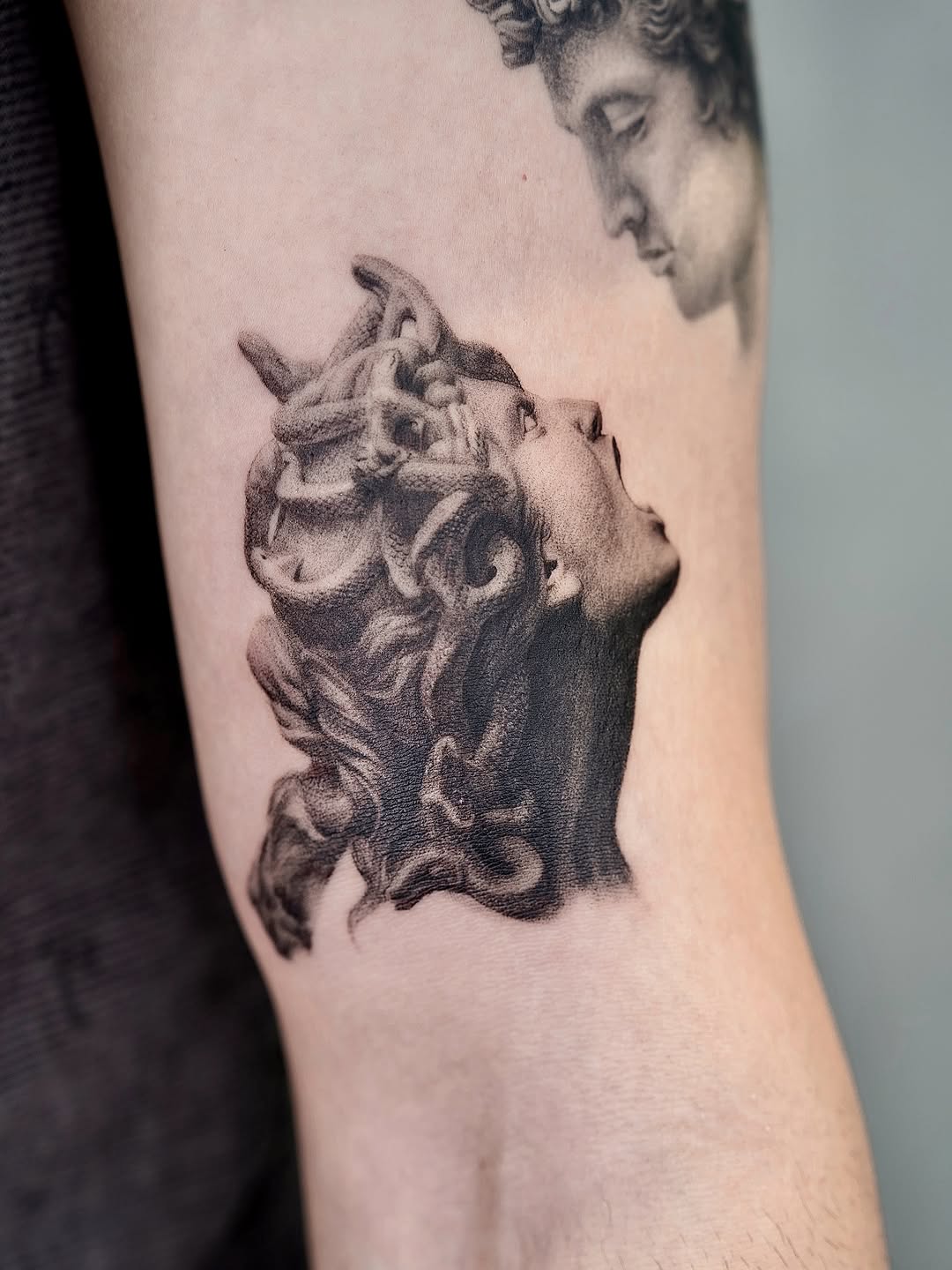 Tattoo by @modoink_reagan — realism, black_and_grey