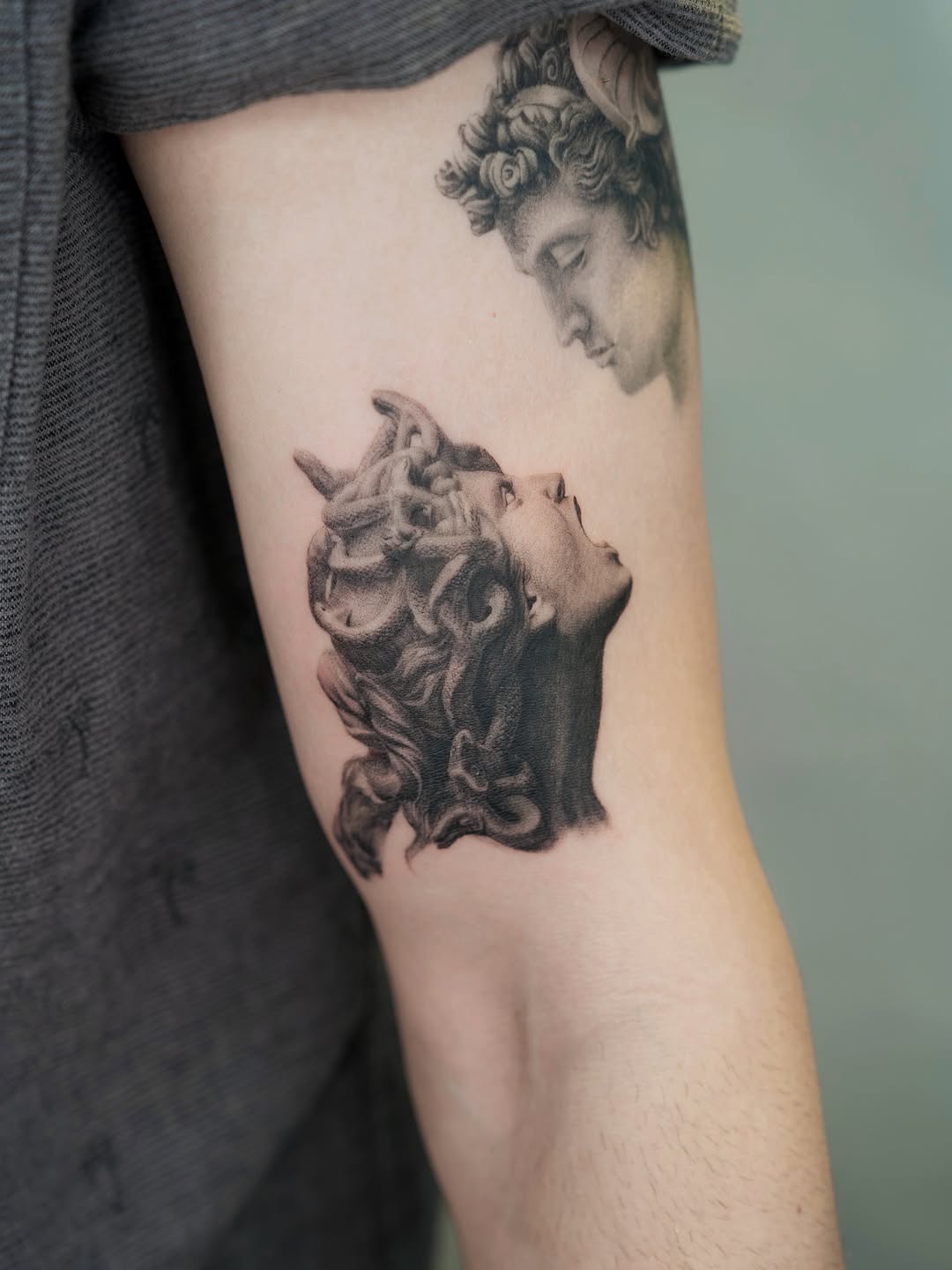 Tattoo by @modoink_reagan — realism, black_and_grey