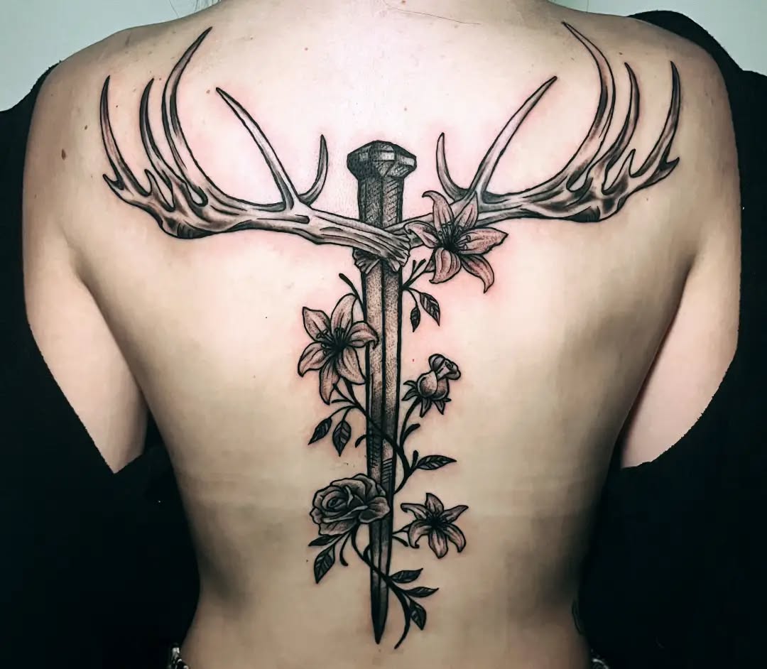 Tattoo by @johnnyloudertattoo — realism, black_and_grey