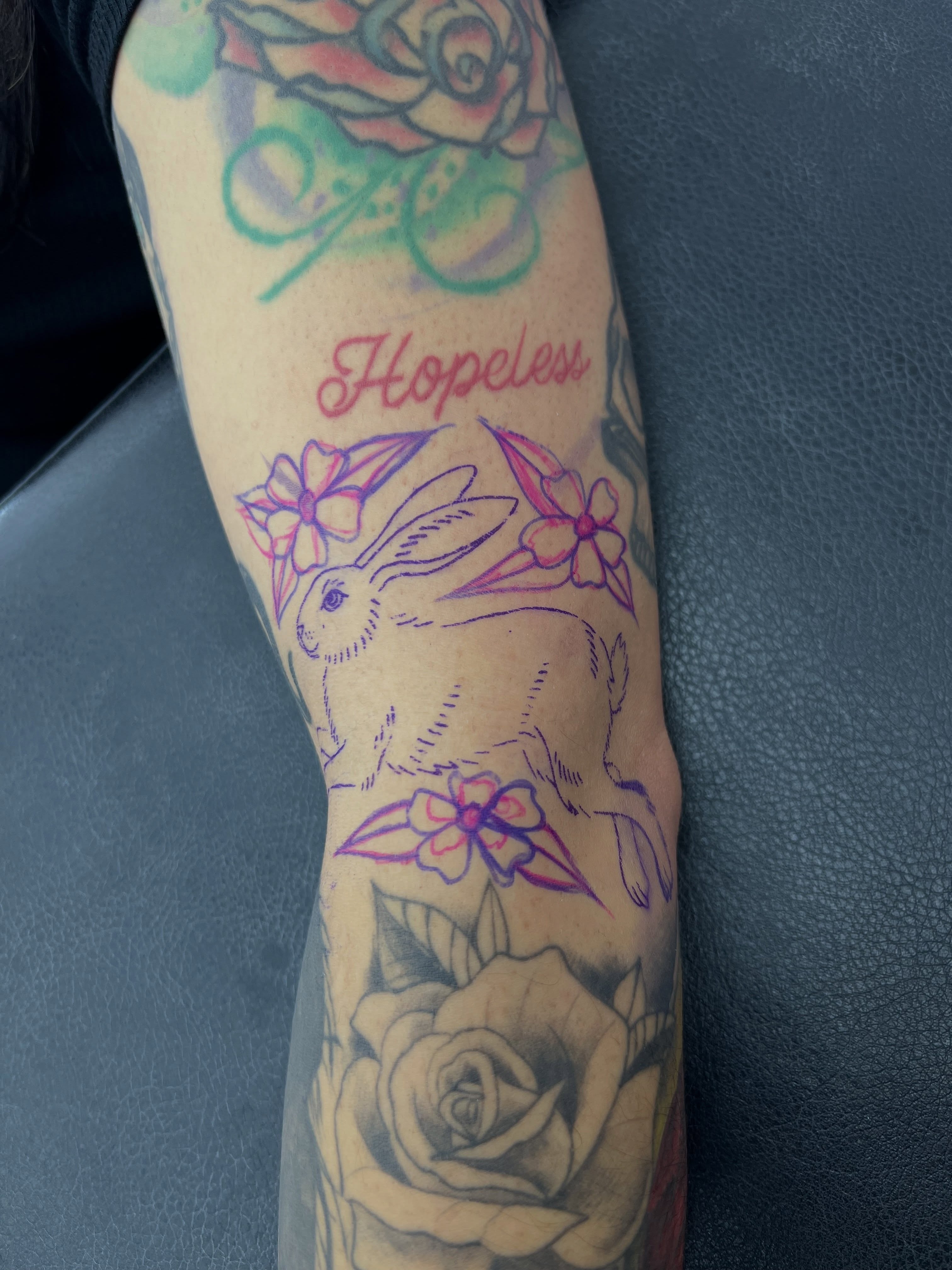 Tattoo by @tattoosbynatewebb โ new_school