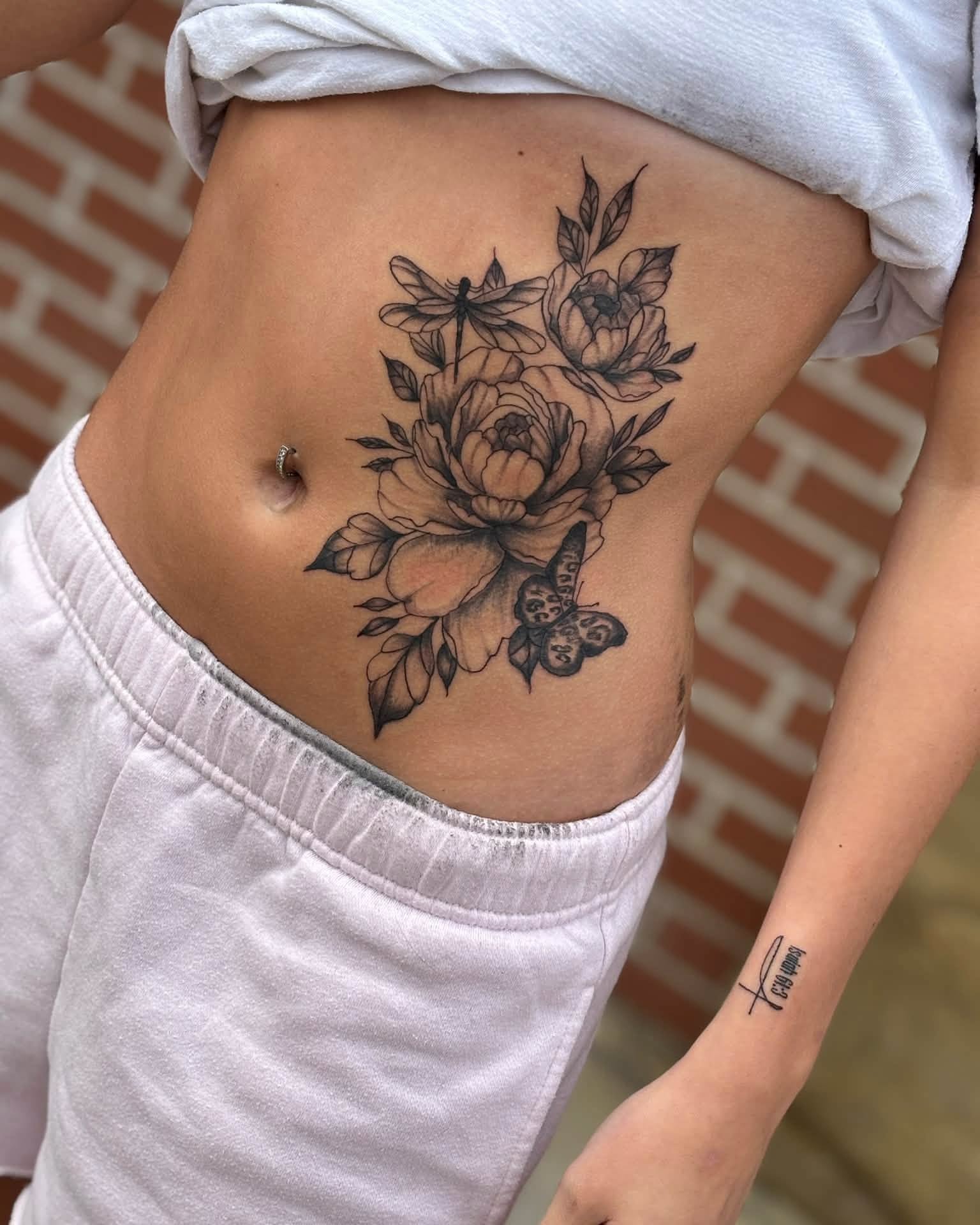 Tattoo by @inked_by_amberkristina — black_and_grey
