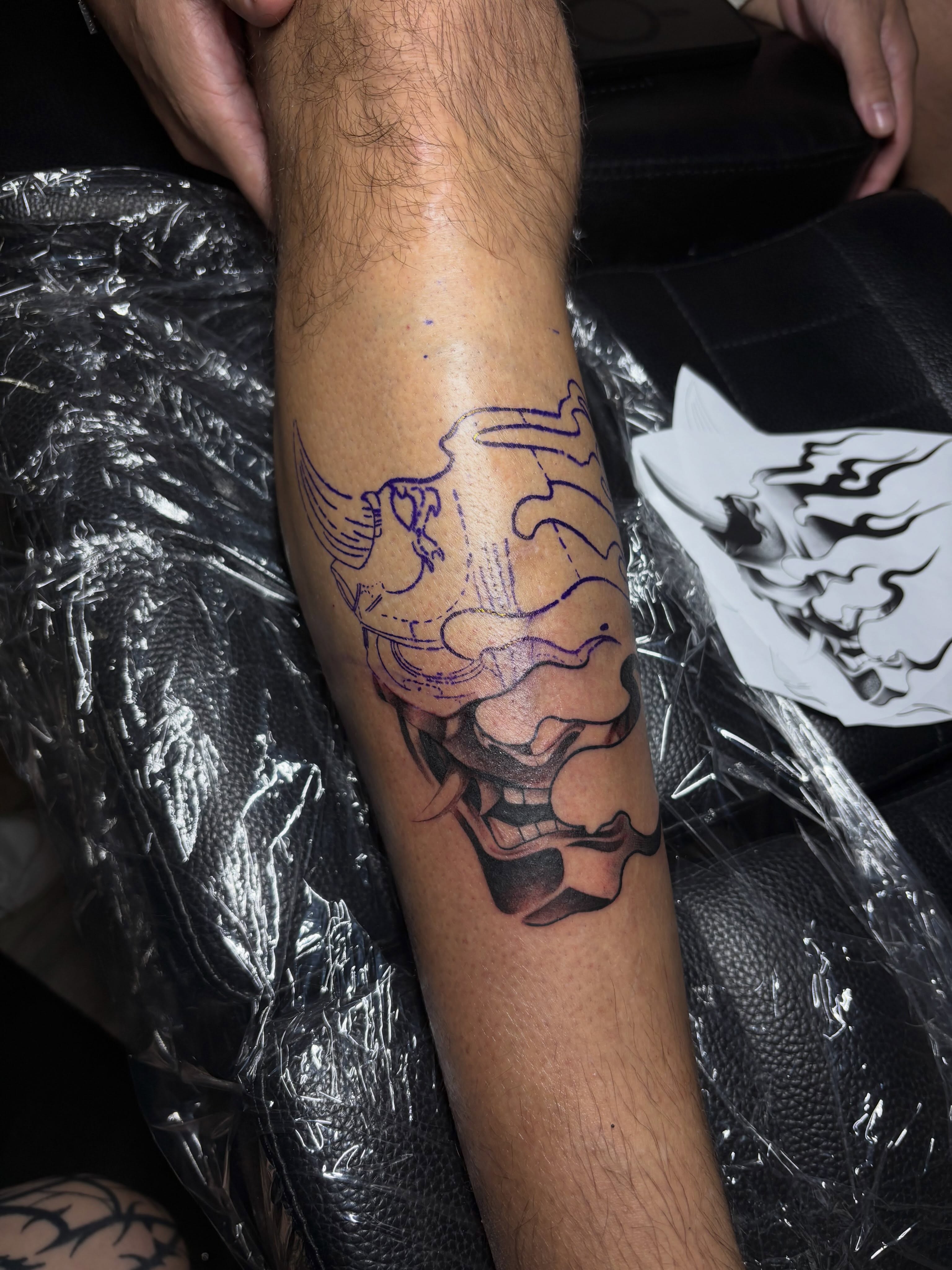 Tattoo by @carvedbyg — japanese_irezumi