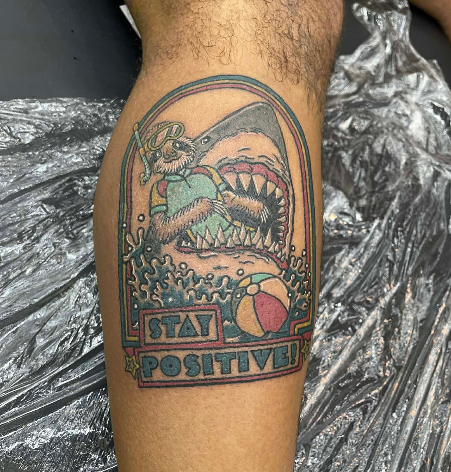 Tattoo by @thablackbradpitt — new_school, illustrative