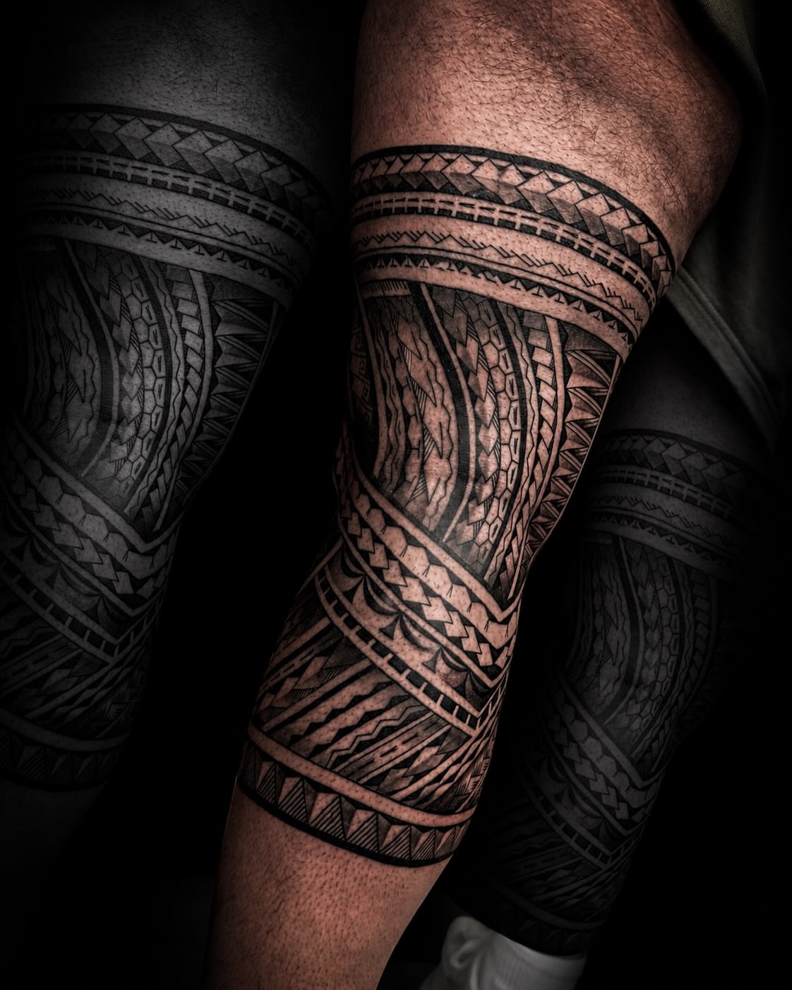 Tattoo by @julianotattoo — tribal, black_and_grey