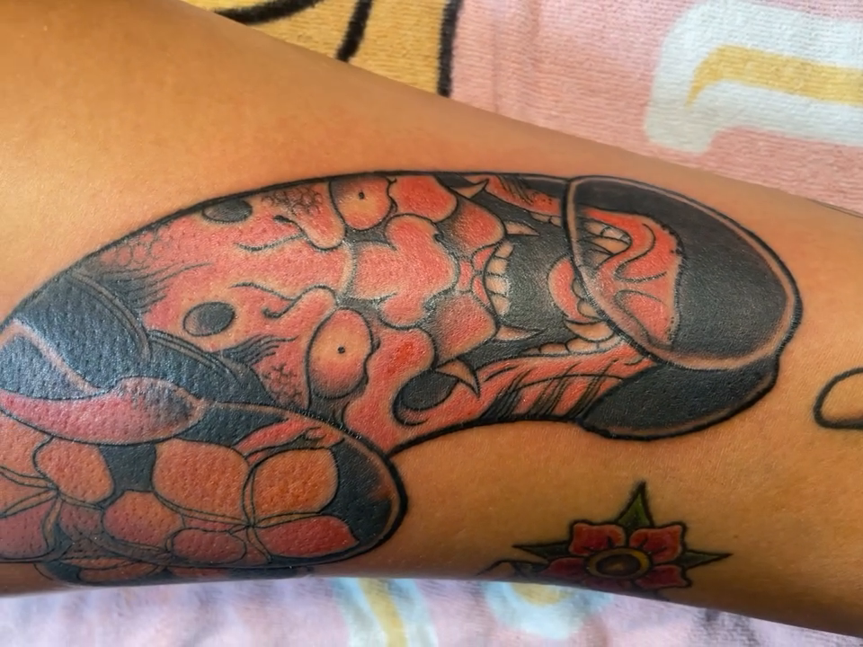 Tattoo by @tattoosbybluez — japanese_irezumi, neo_traditional