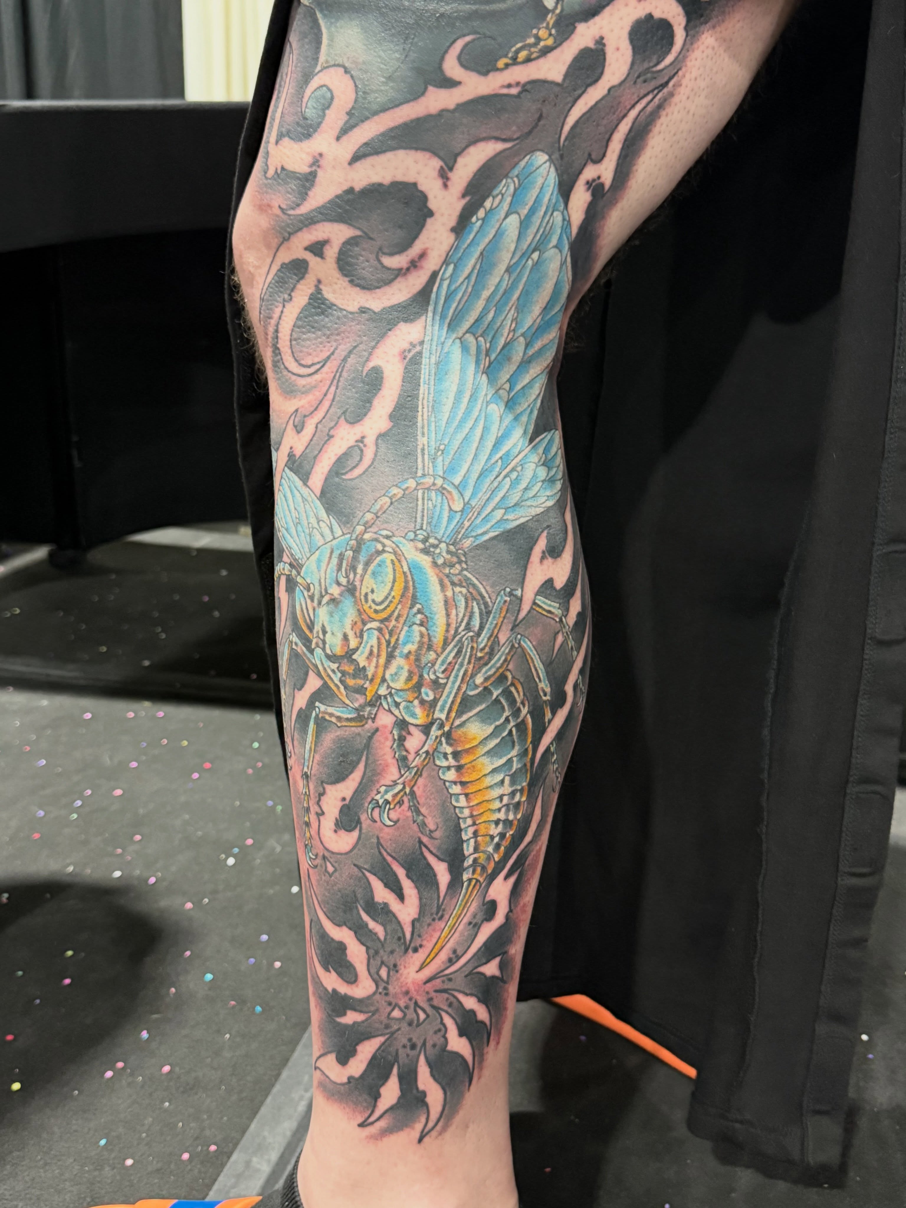Tattoo by @notrobsusername — new_school, geometric
