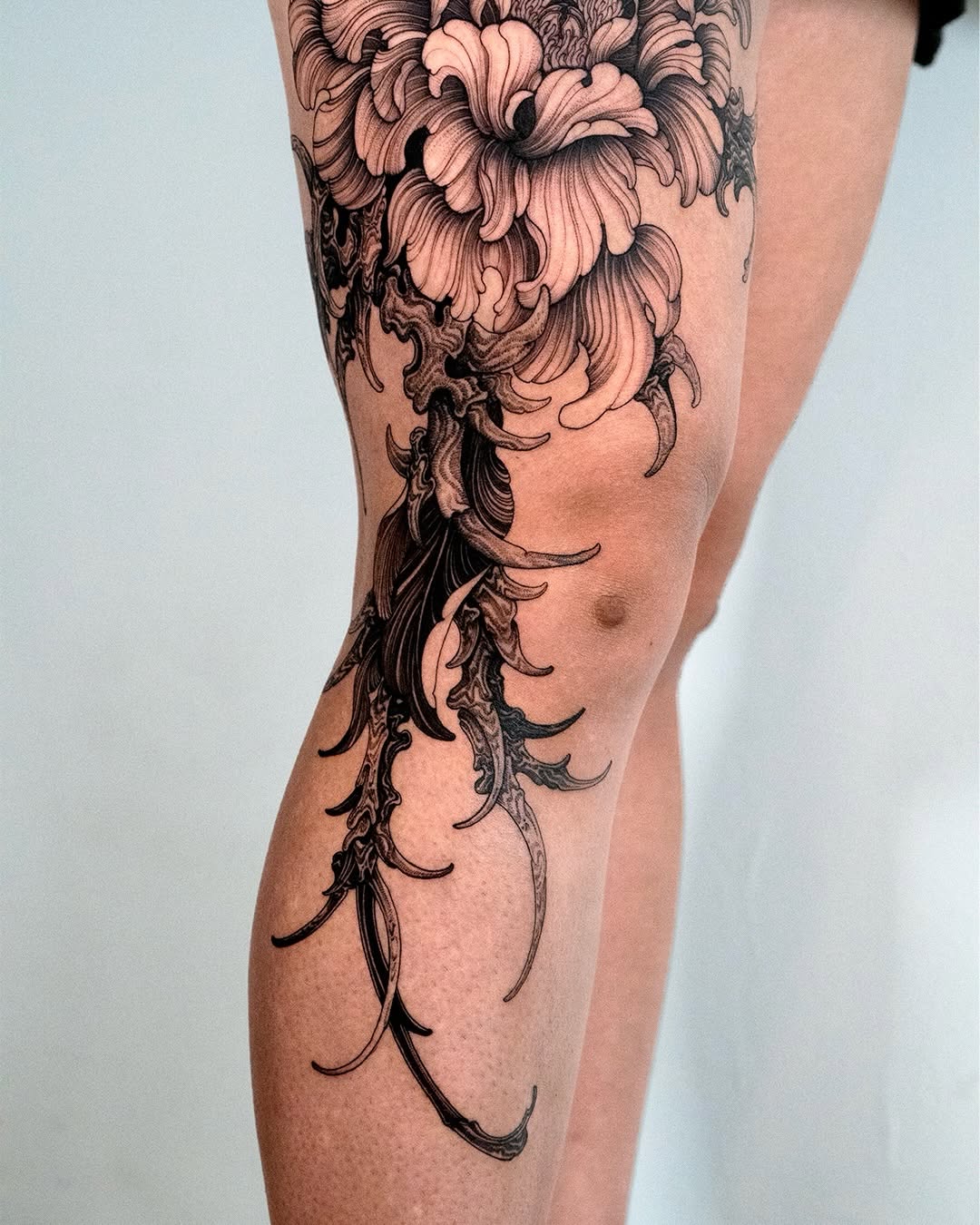 Tattoo by @siio_ink — black_and_grey, realism