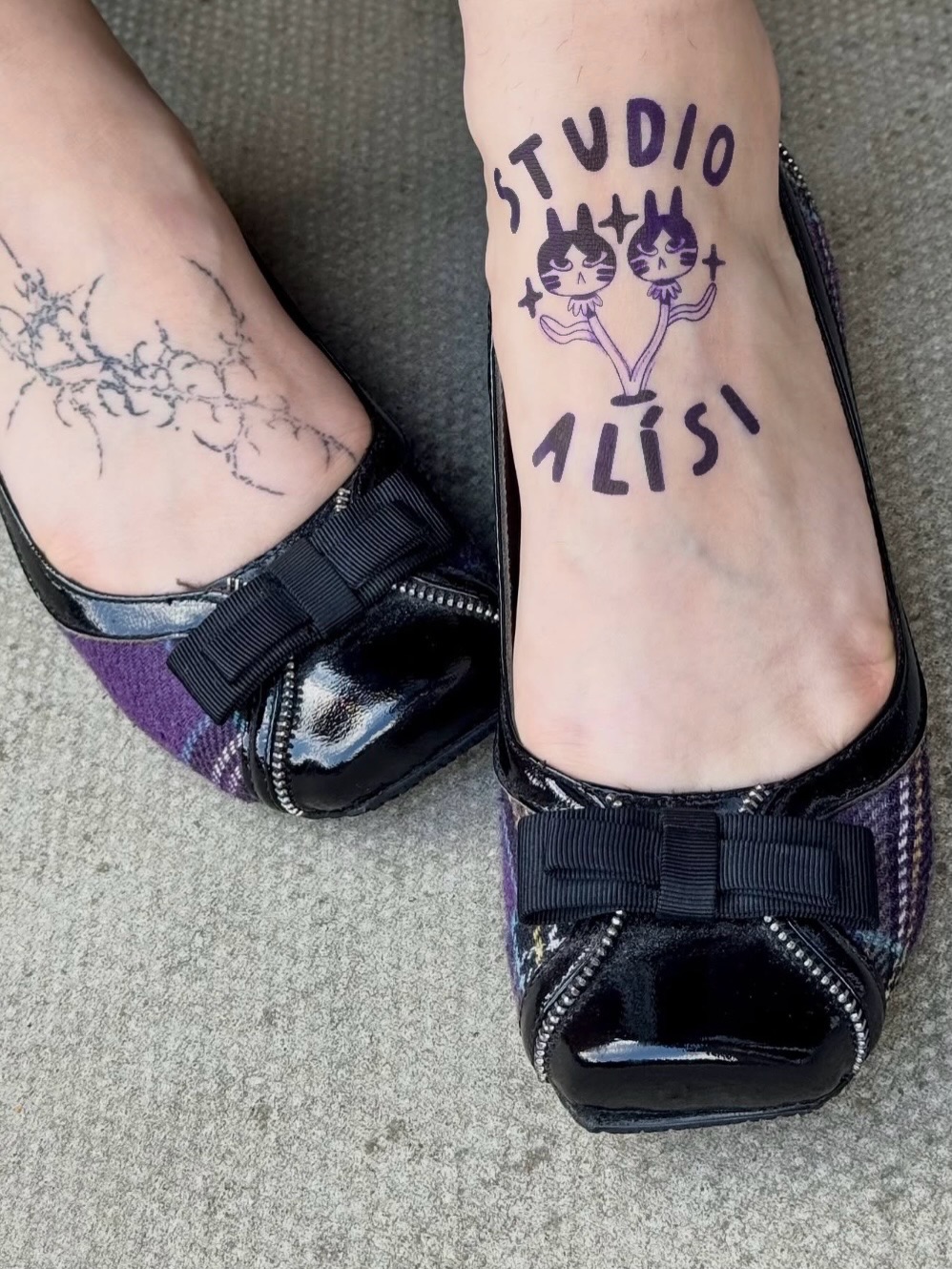Tattoo by @studioalisi — lettering_script