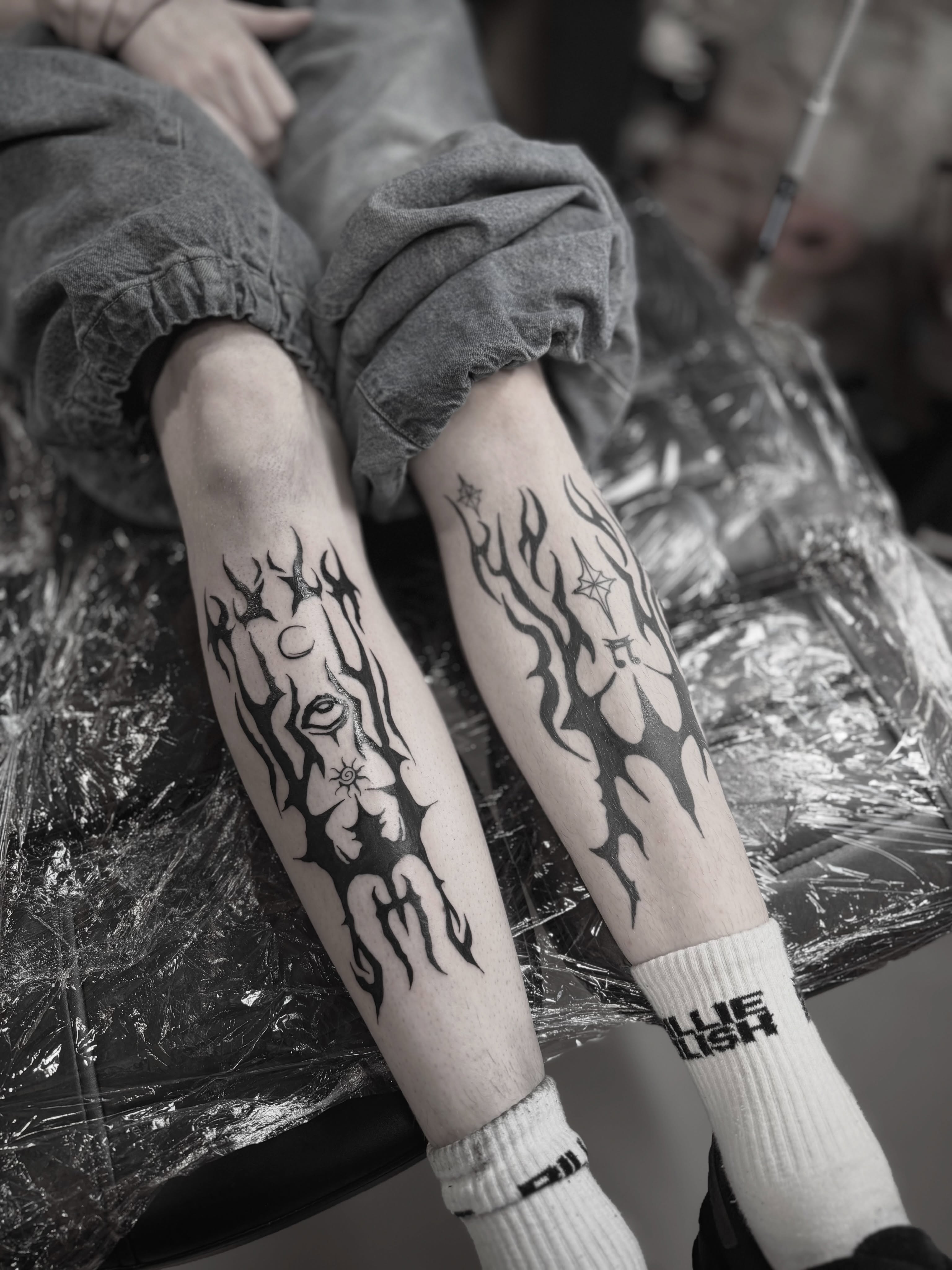 Tattoo by @oliversoames β tribal