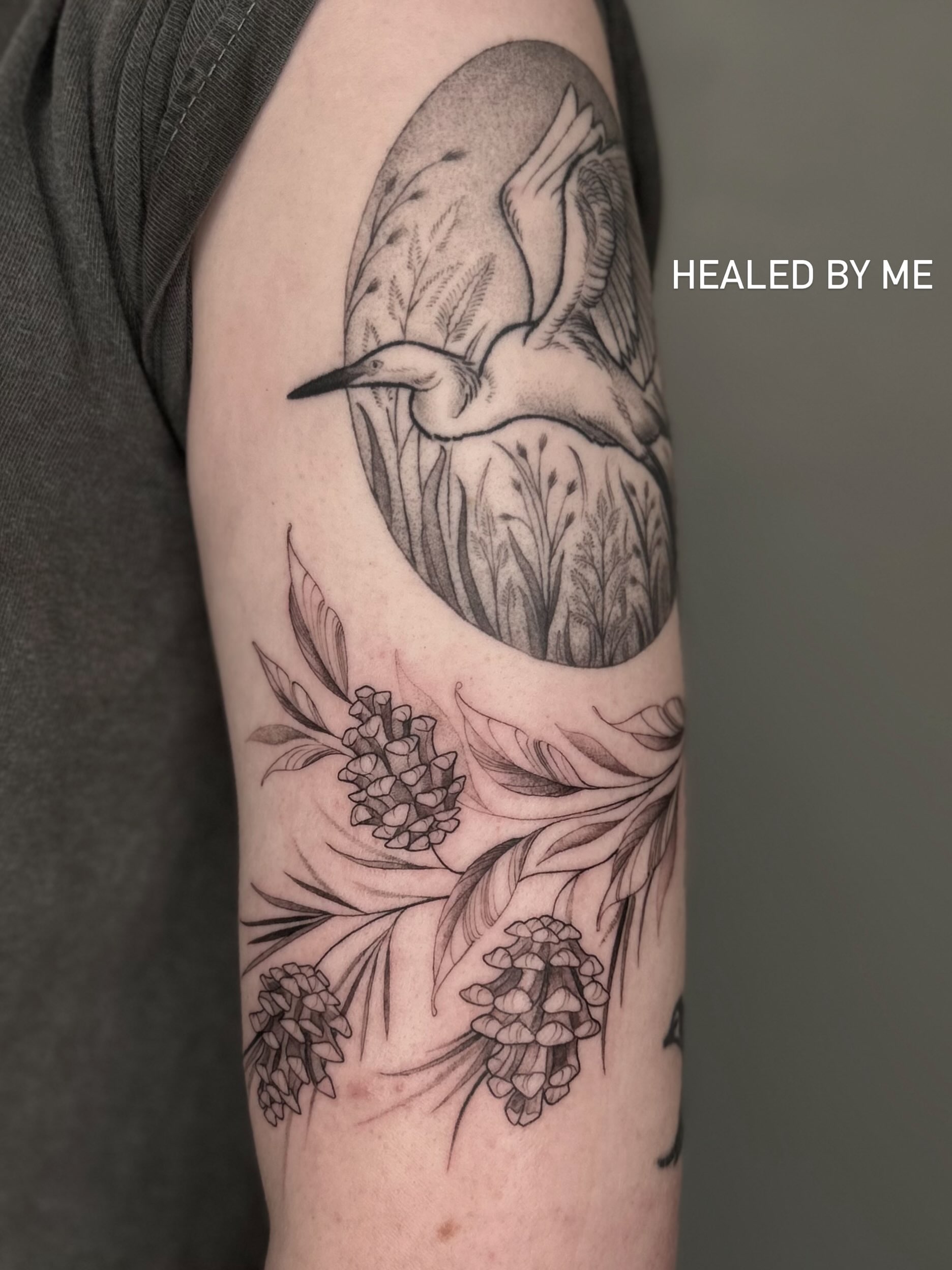 Tattoo by @gr3ywash — black_and_grey, realism