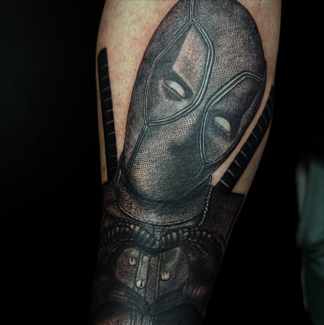 Tattoo by @brooksctattoos — realism, black_and_grey