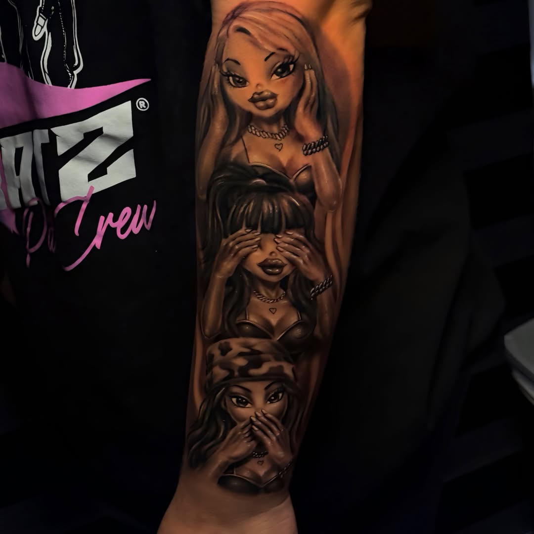 Tattoo by @thesantanaink — realism, chicano