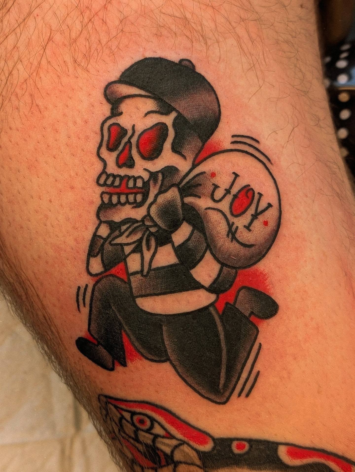 Tattoo by @sinisterspud — american_traditional