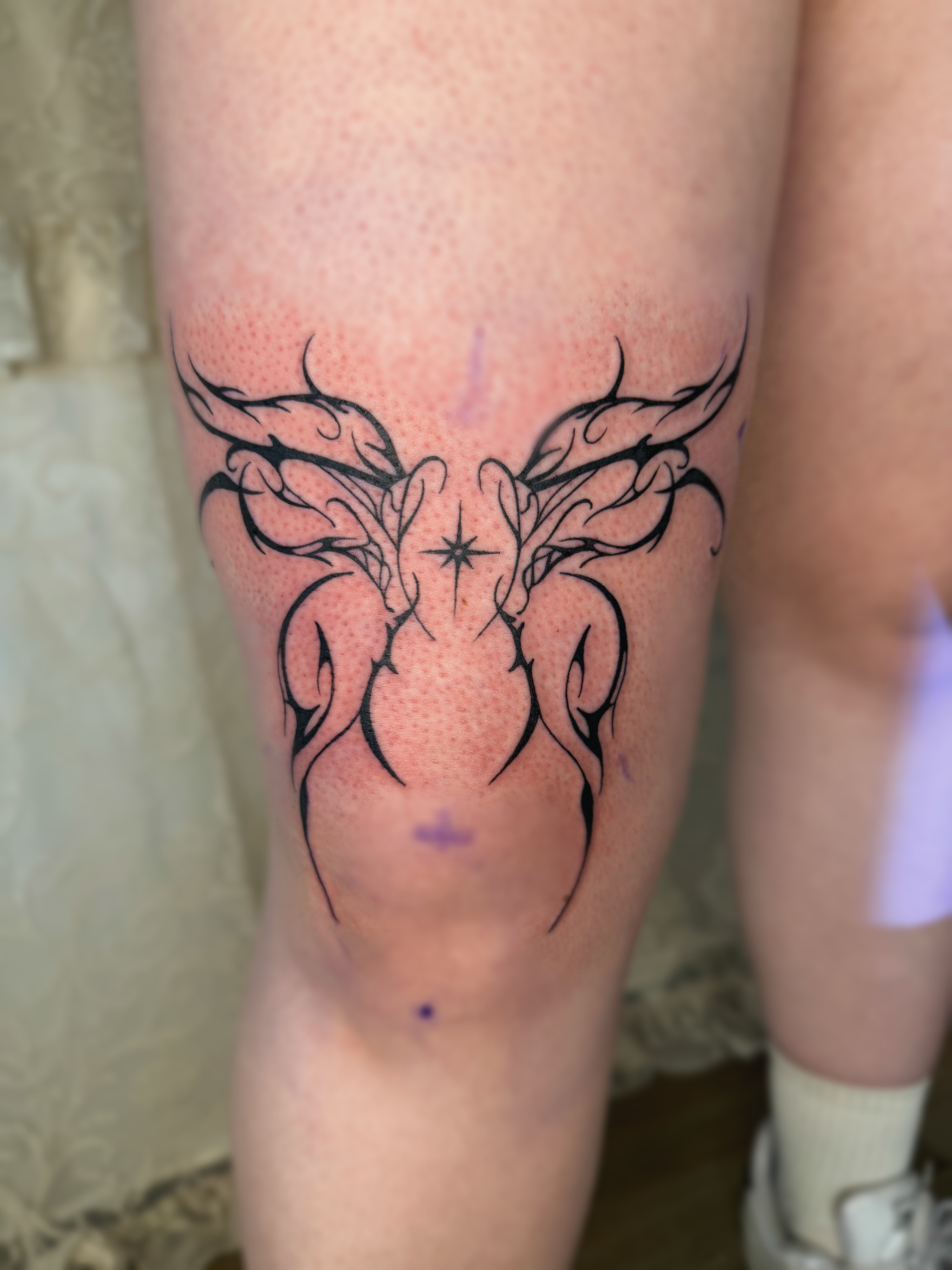 Tattoo by @sombra.miel — tribal