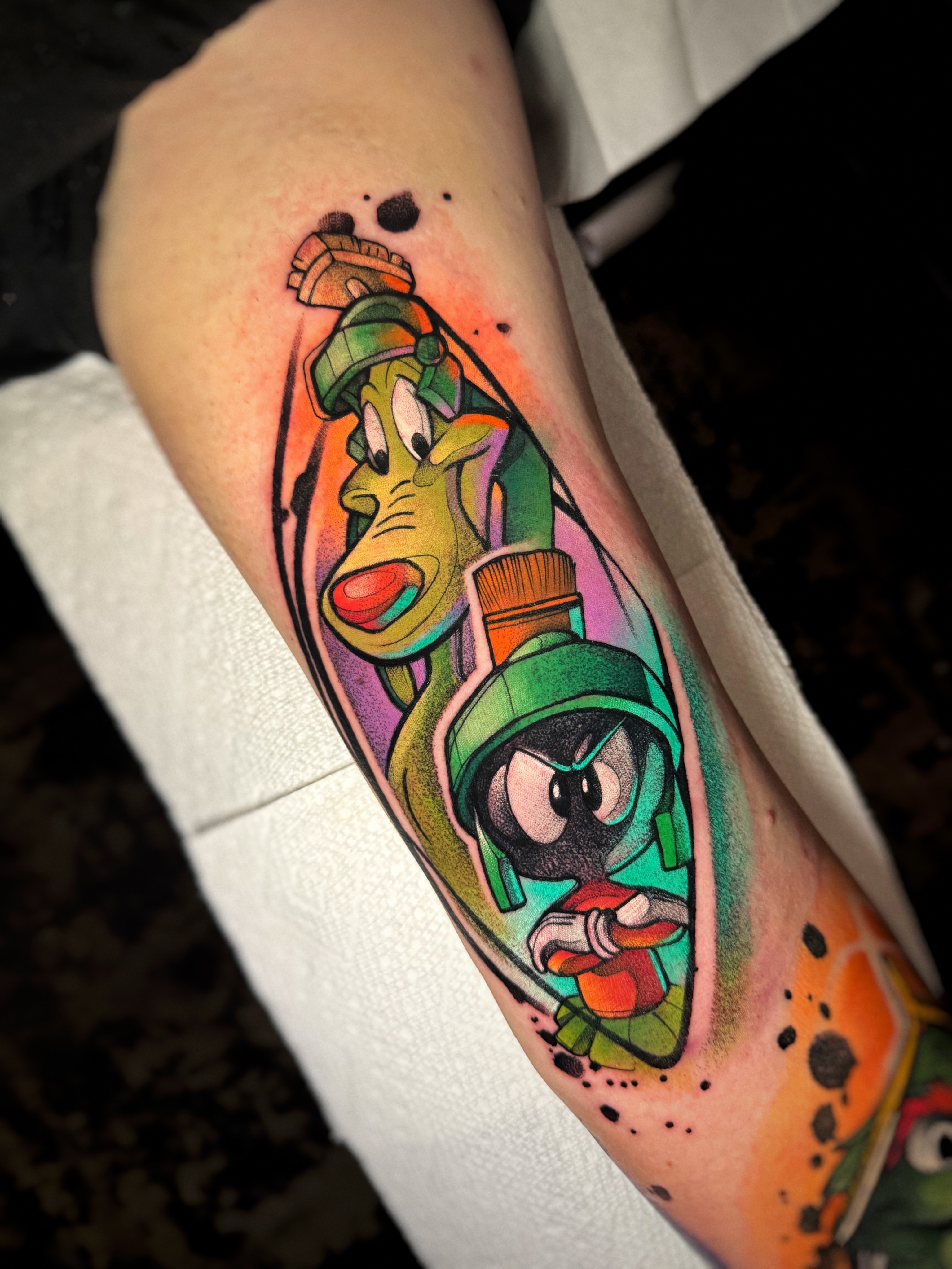 Tattoo by @martapoisontattoo โ new_school, illustrative