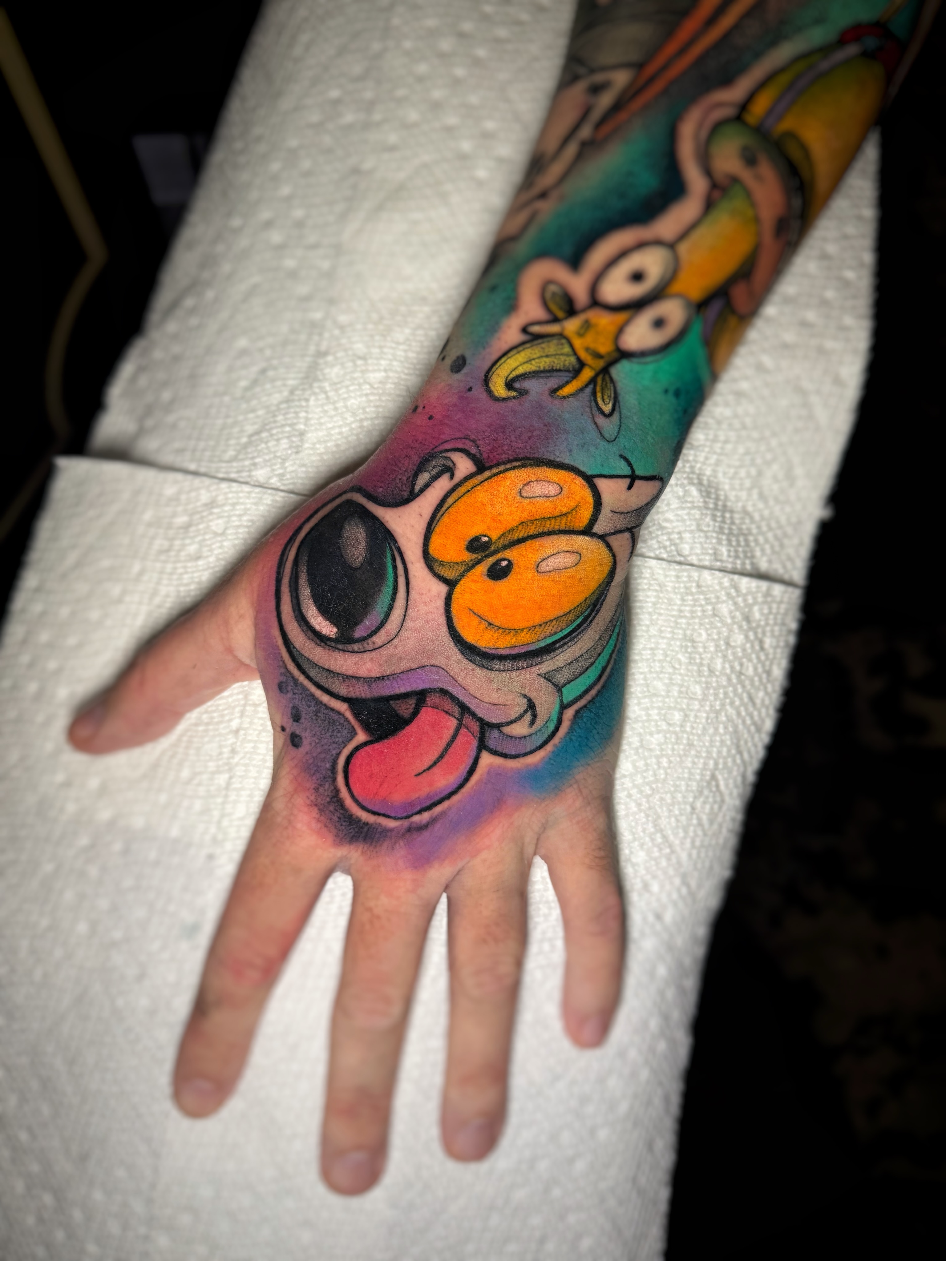 Tattoo by @martapoisontattoo โ new_school