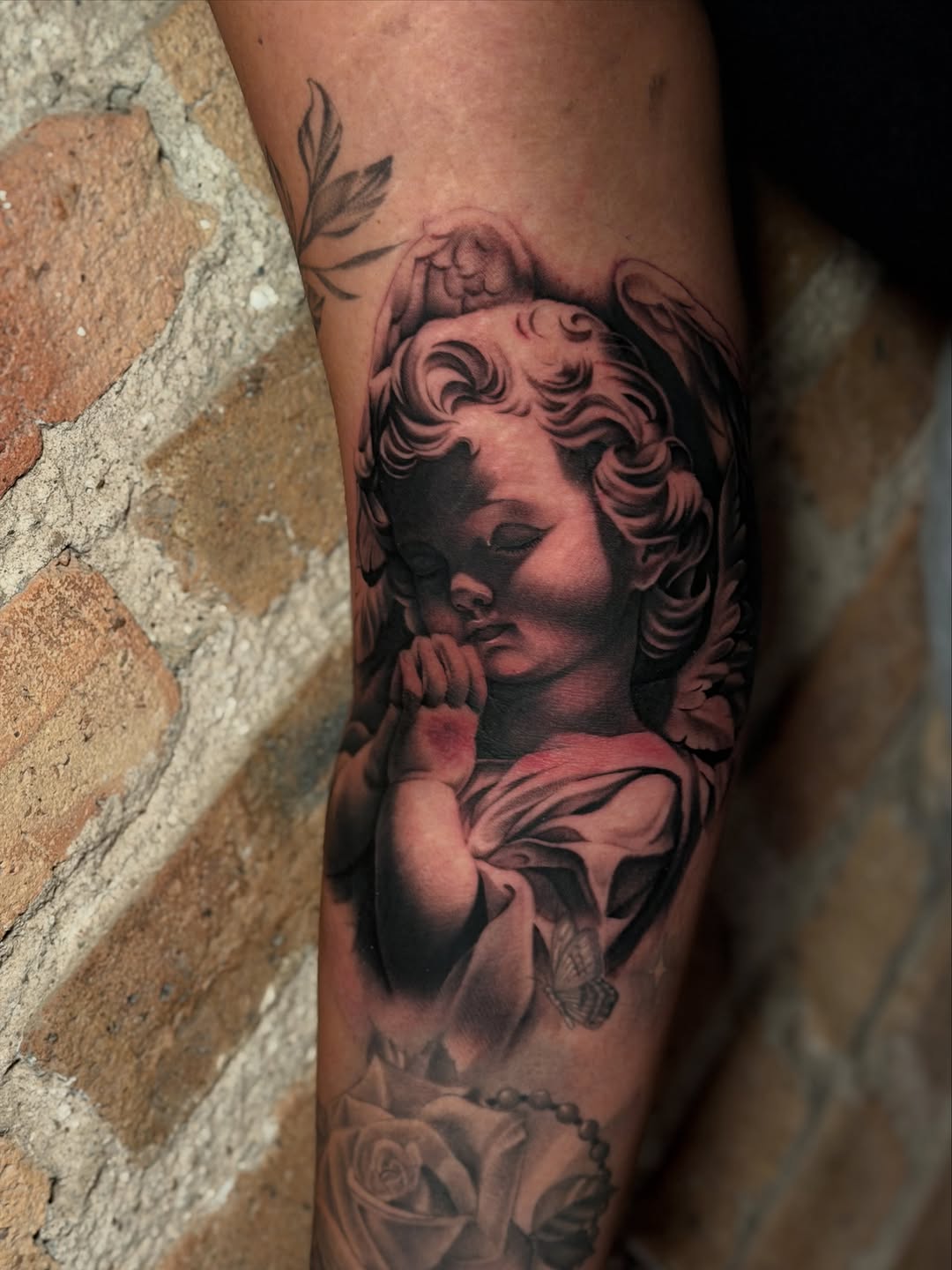 Tattoo by @tattoosbymiguel — realism, black_and_grey