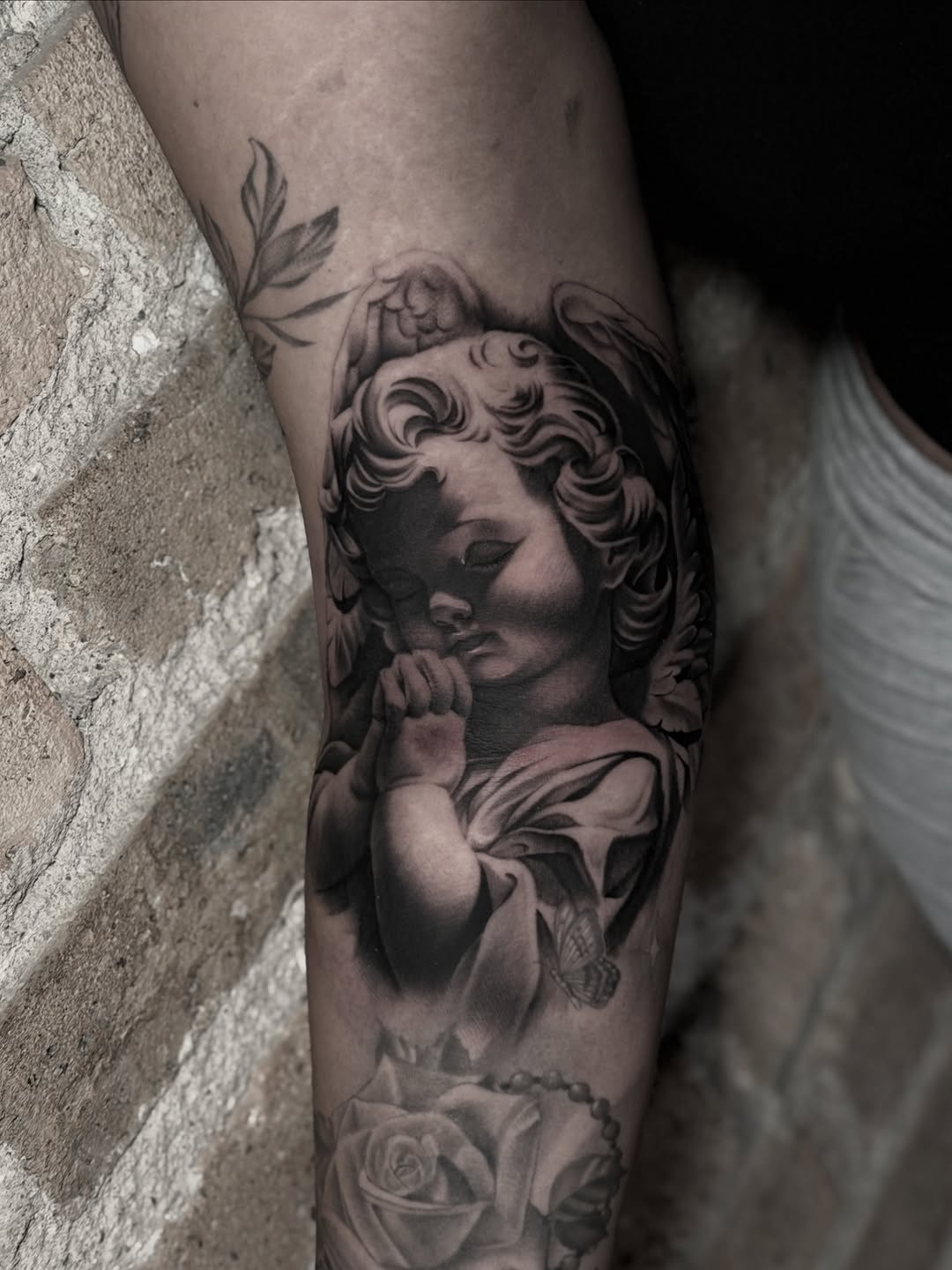 Tattoo by @tattoosbymiguel — realism, black_and_grey