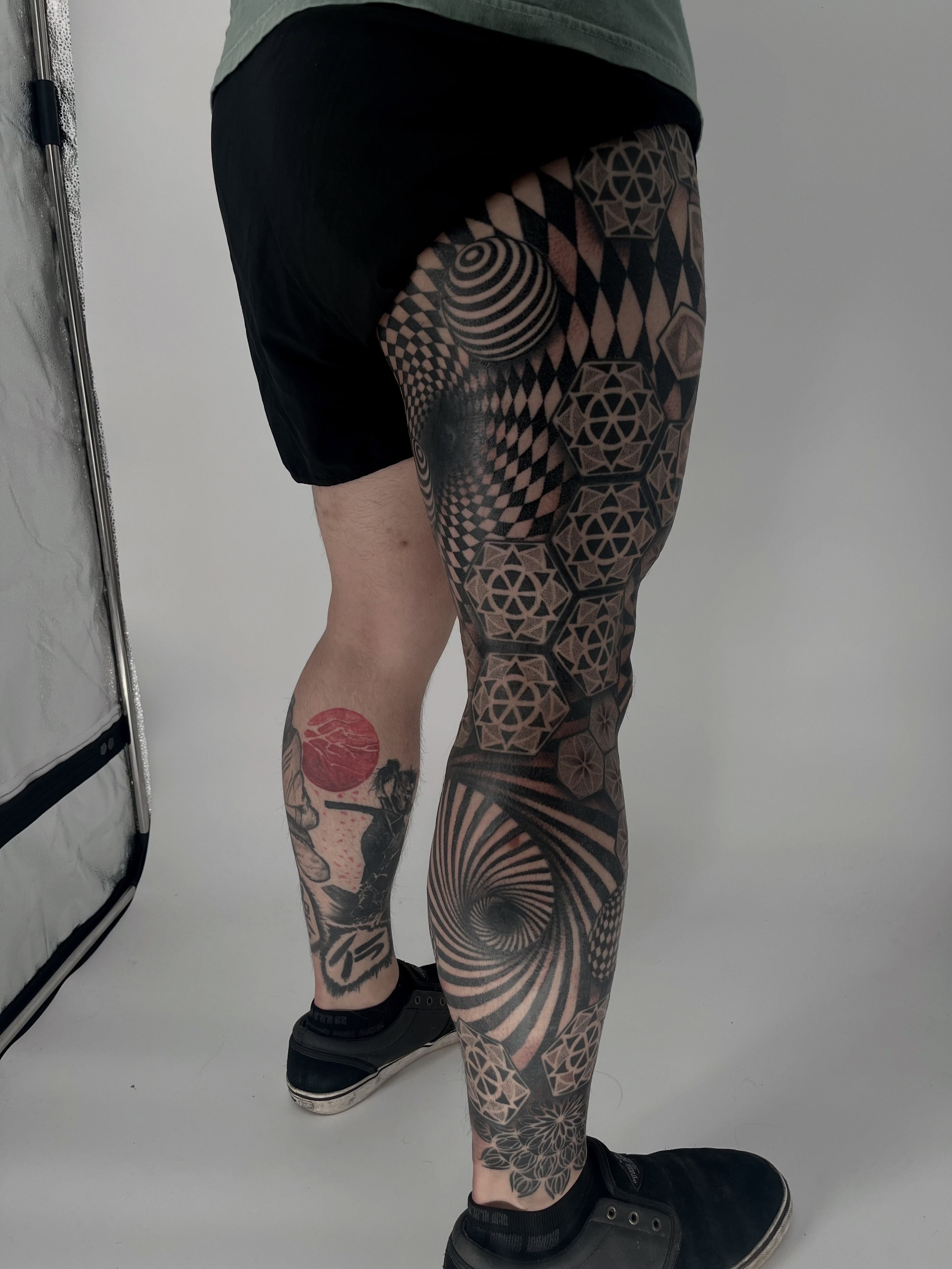 Tattoo by @flying_tiger_social_club — geometric