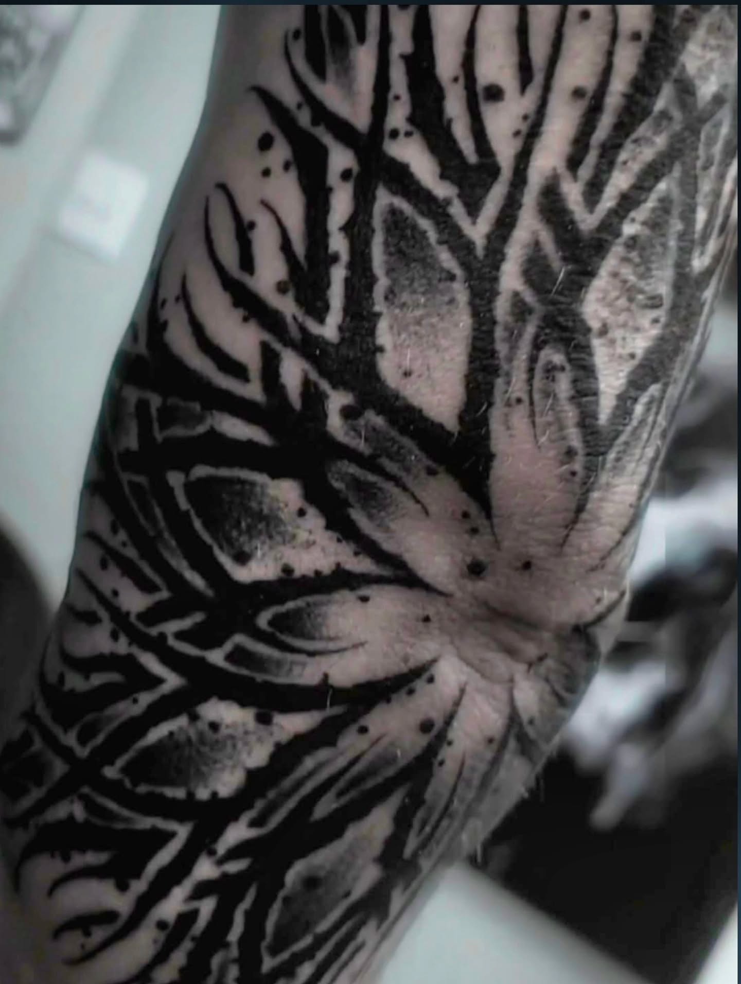 Tattoo by @jbrooks.blvckwork — black_and_grey