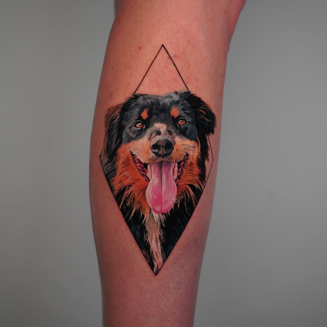 Tattoo by @inkidu_drew — realism, black_and_grey