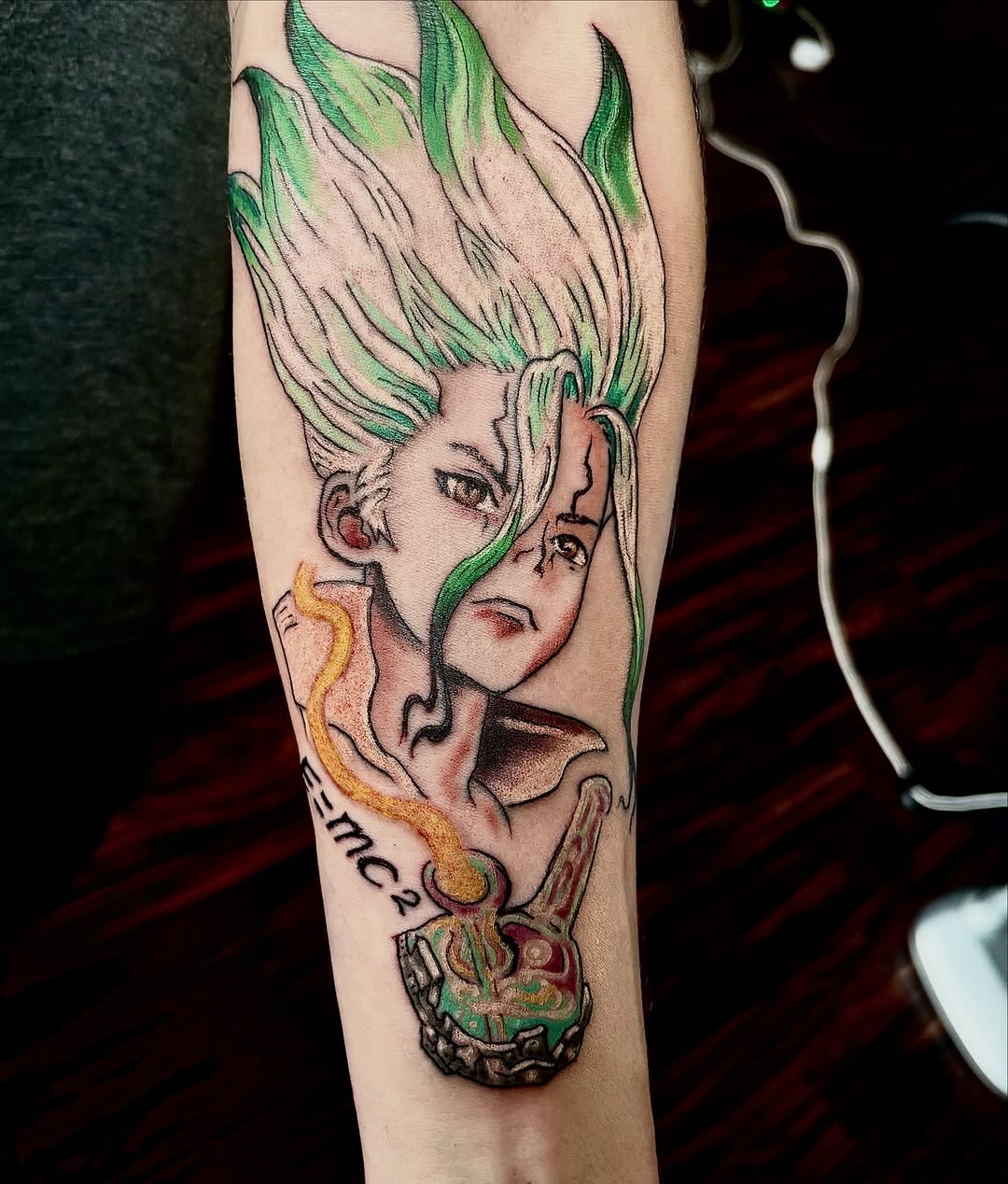 Tattoo by @dannyleeart — anime, realism