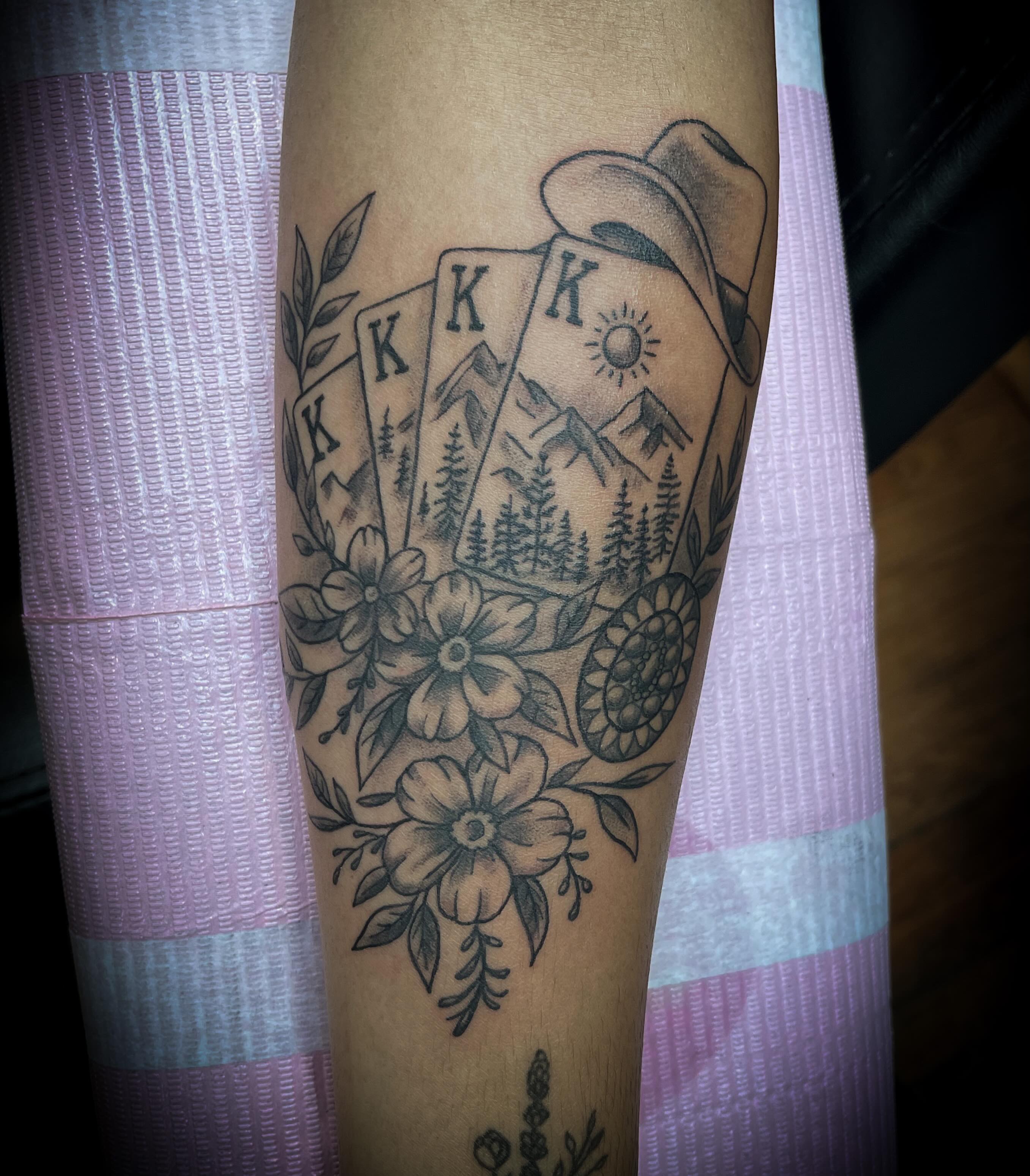 Tattoo by @staceybtattoos — black_and_grey