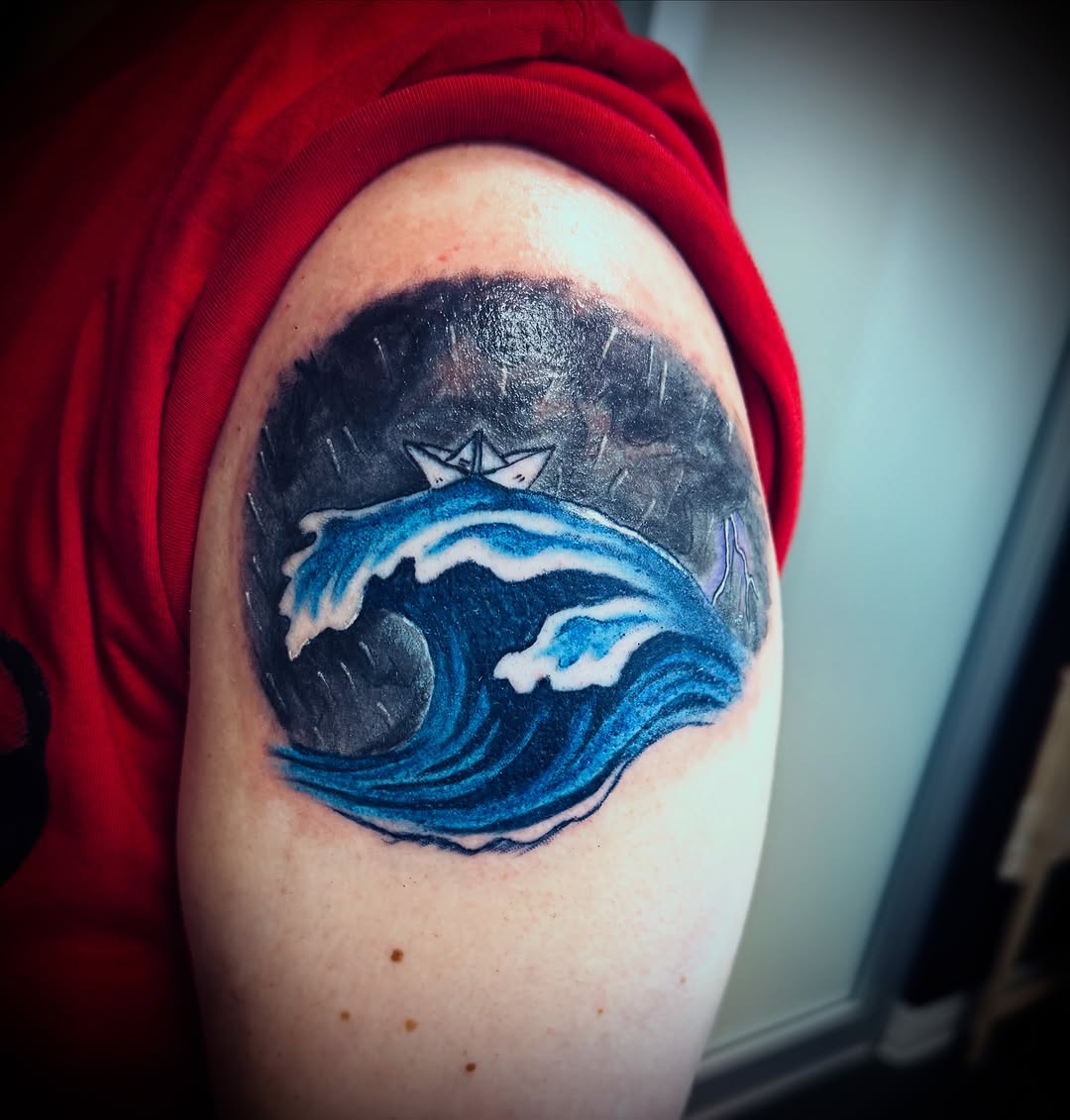 Tattoo by @jaz.ravenink — new_school