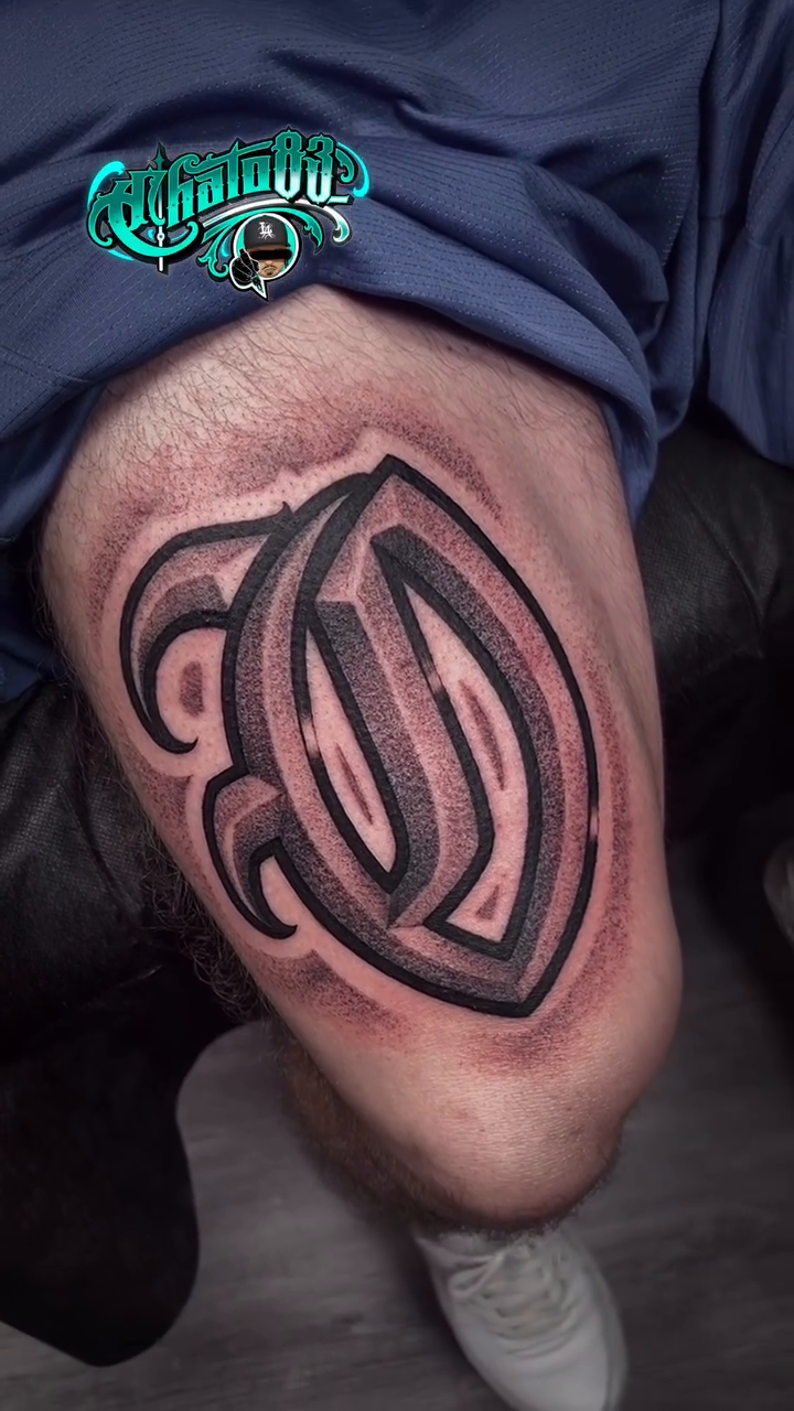 Tattoo by @chato83_ — geometric, black_and_grey