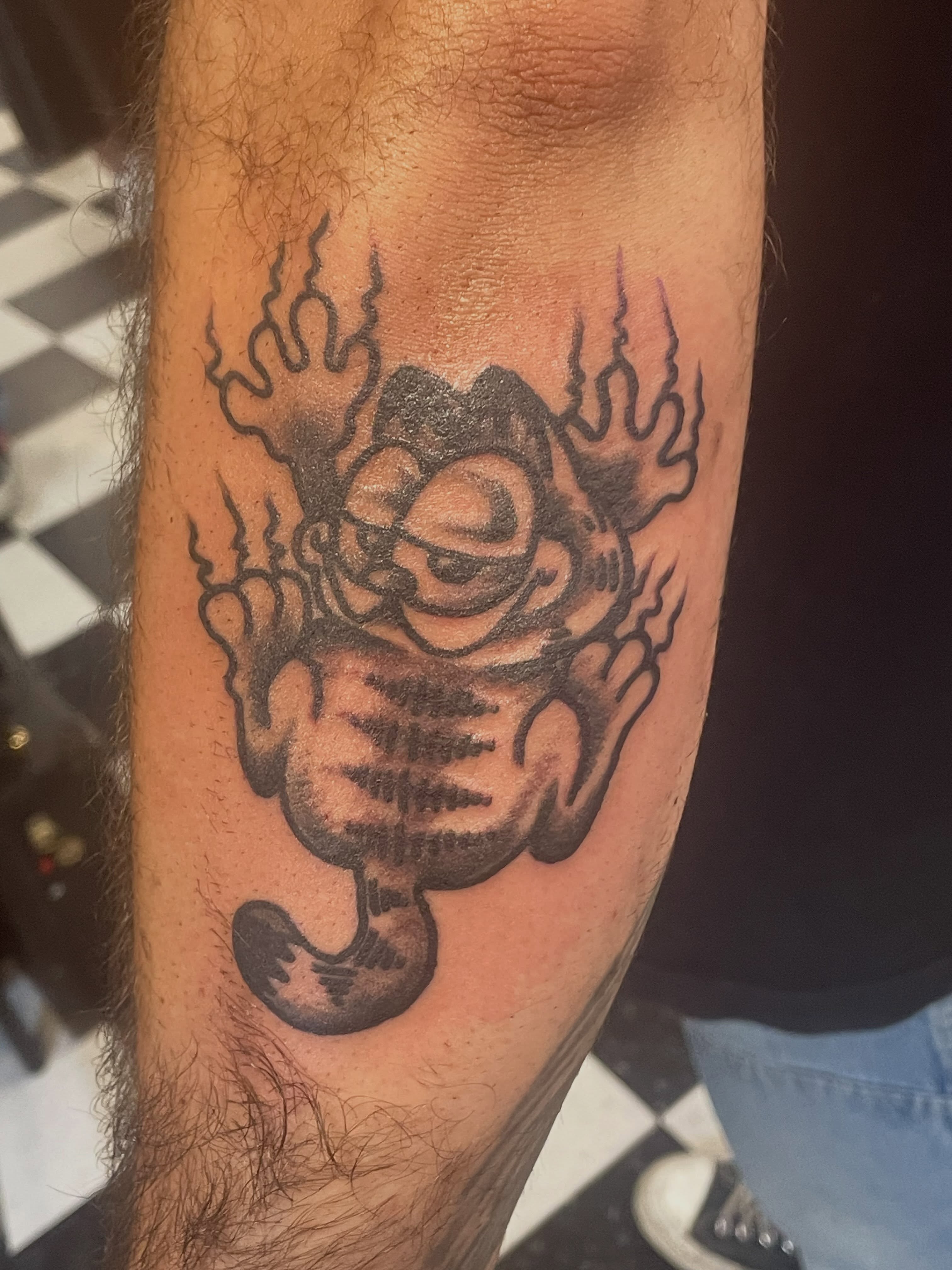 Tattoo by @fktattoos — black_and_grey