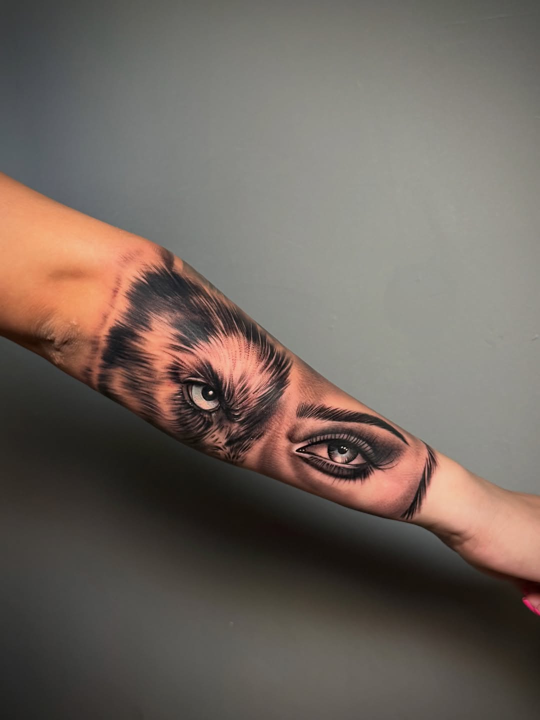 Tattoo by @alexusregina_ β realism, black_and_grey